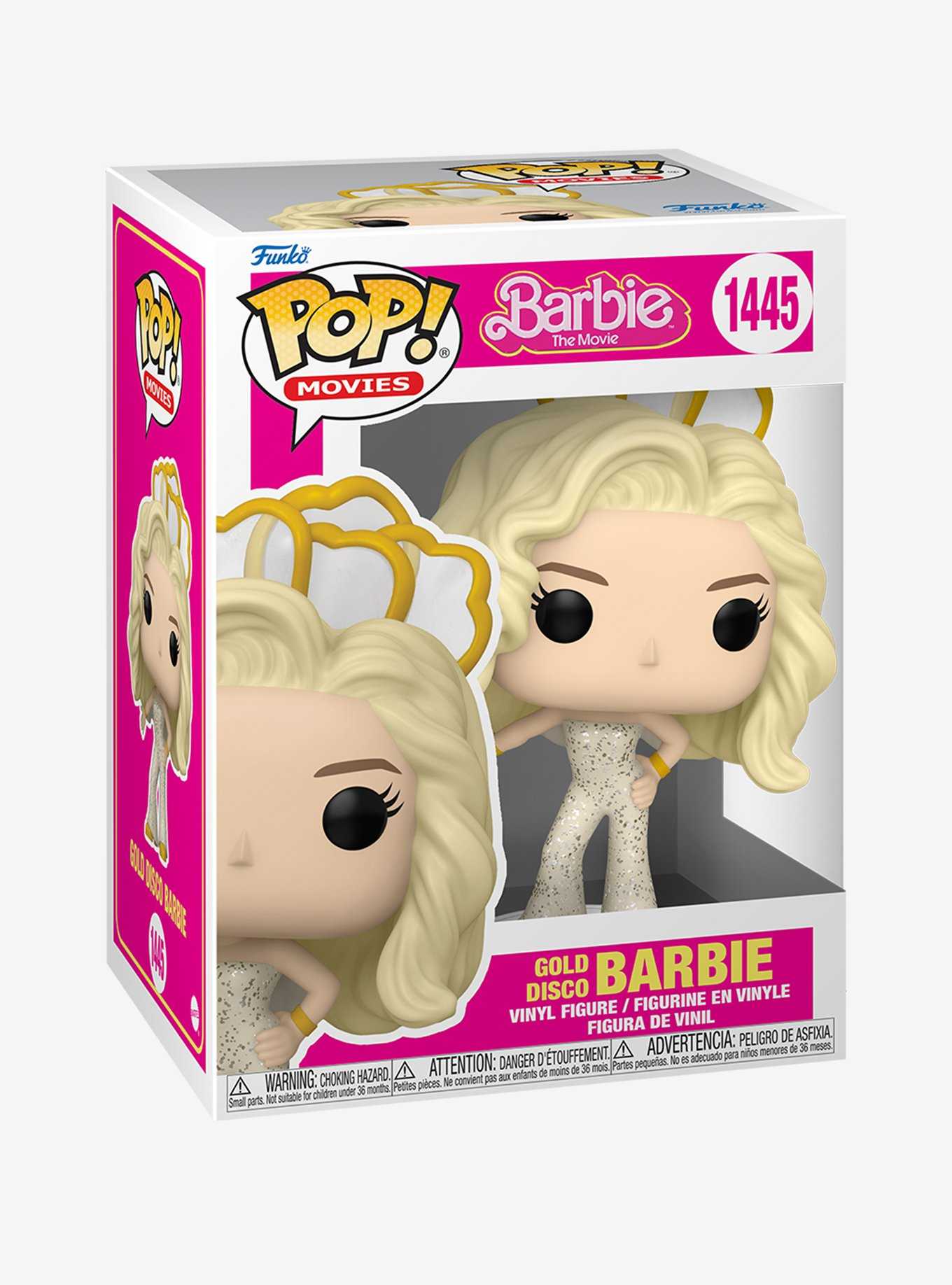 Funko Pop! Movies Barbie The Movie Gold Disco Barbie Vinyl Figure, , hi-res