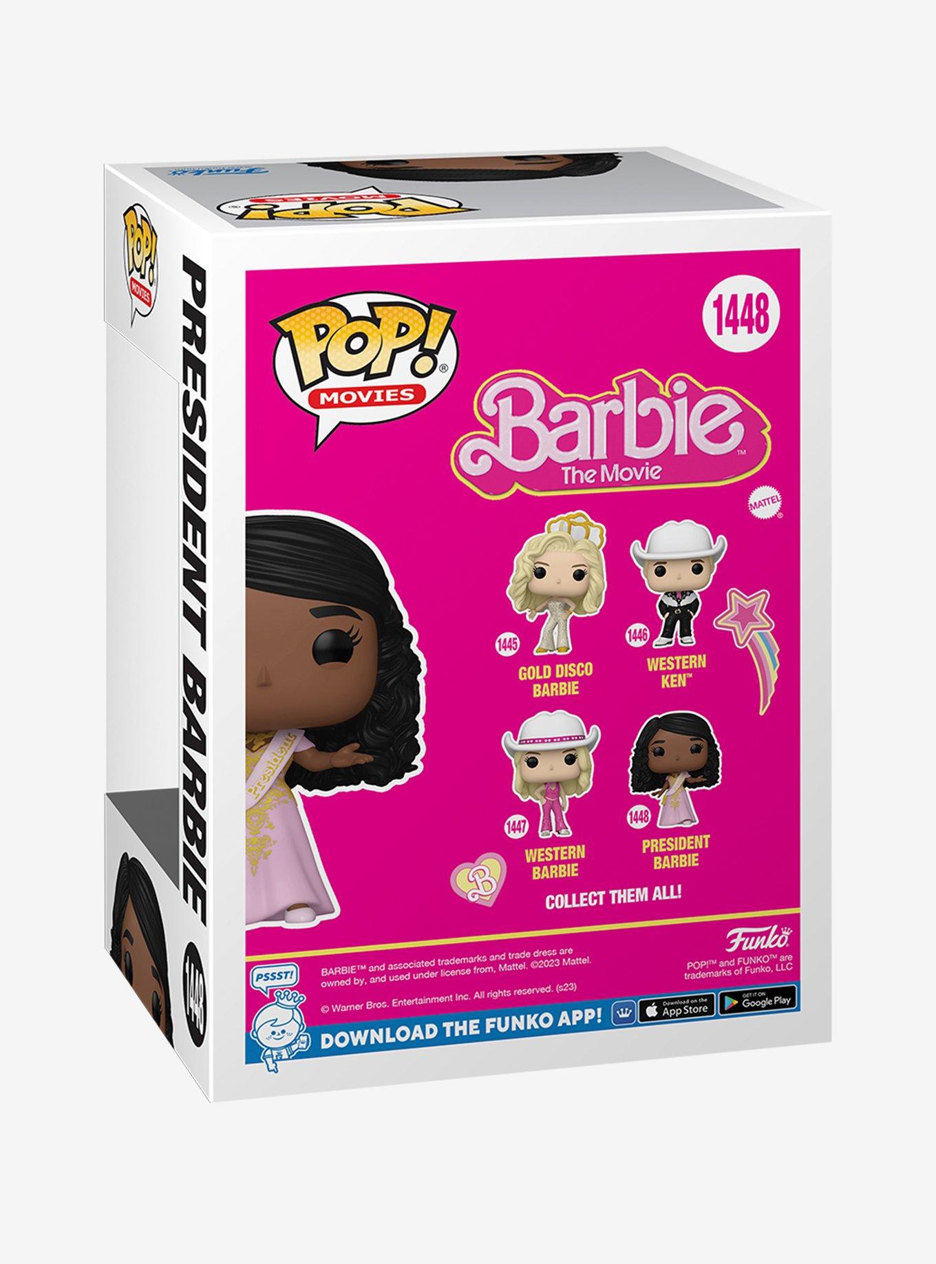 Funko Pop! Movies Barbie The Movie President Barbie Vinyl Figure, , alternate