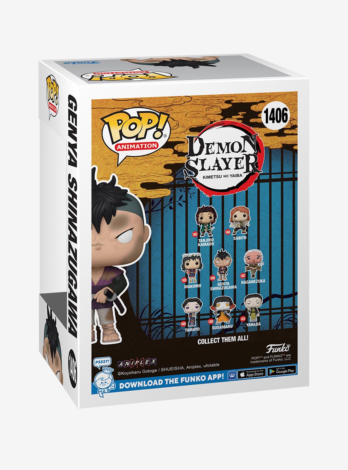 Funko Pop! Animation Demon Slayer: Kimetsu no Yaiba Genya Shinazugawa Vinyl Figure, , alternate