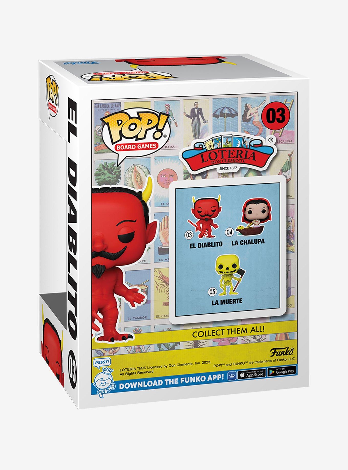 Funko Pop! Board Games Lotería El Diablito Vinyl Figure, , alternate
