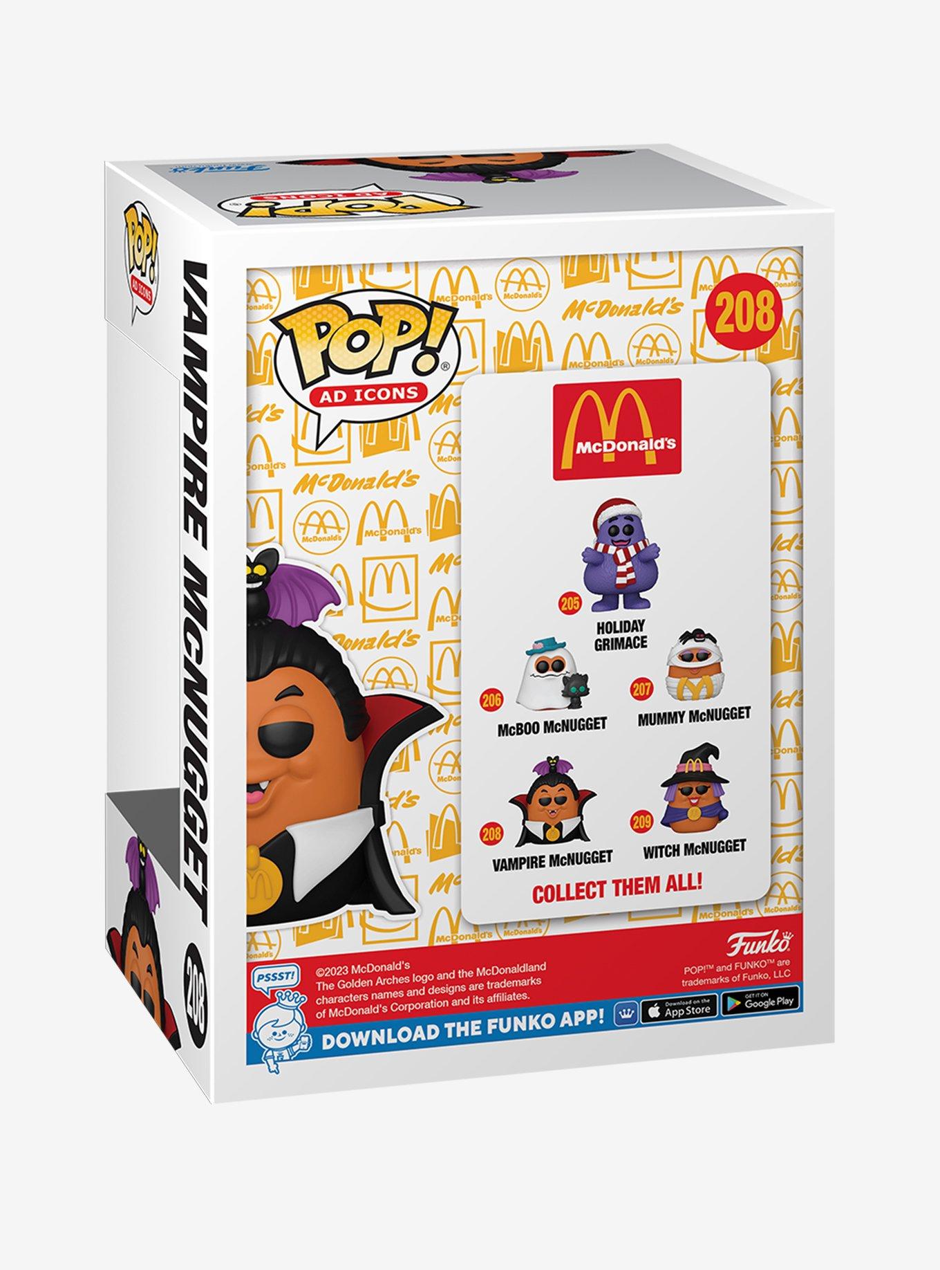 Funko Pop! Ad Icons McDonald's Vampire McNugget Vinyl Figure, , alternate