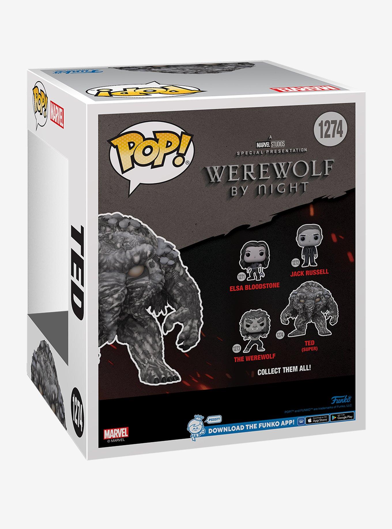 Funko Pop! Marvel Werewolf By Night Ted Vinyl Figure, , alternate