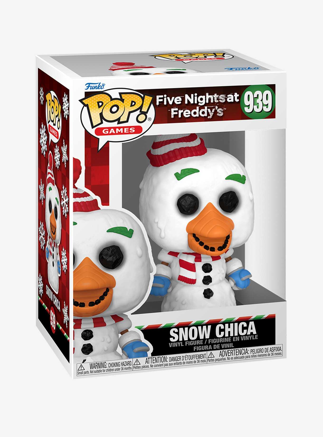 Funko Five Night's At Freddy's: Holiday Season Snow Chica Vinyl Figure, , hi-res