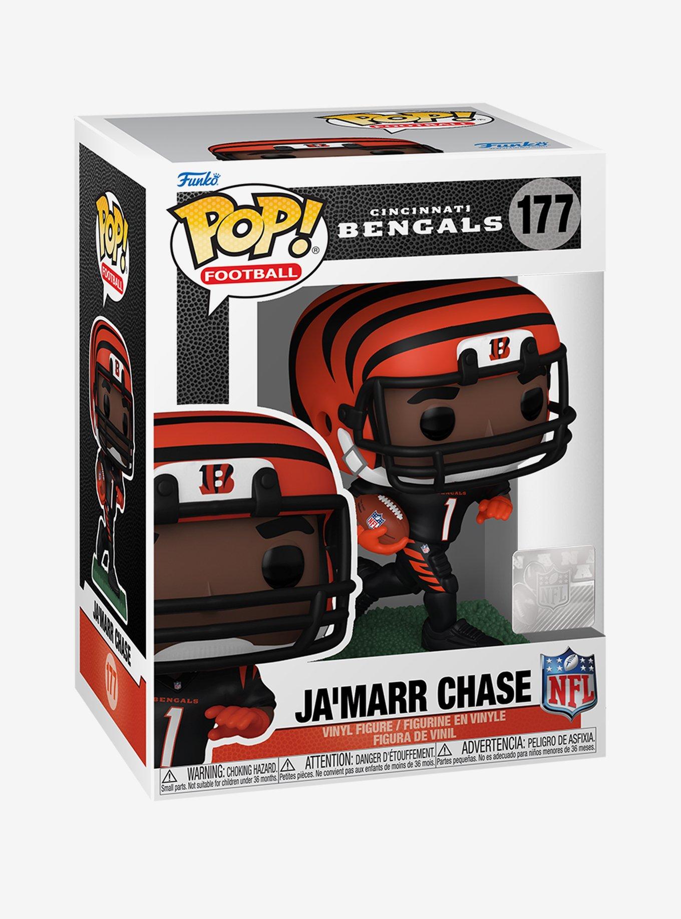 Funko Pop! Football NFL Cincinnati Bengals Ja'Marr Chase Vinyl Figure, , alternate