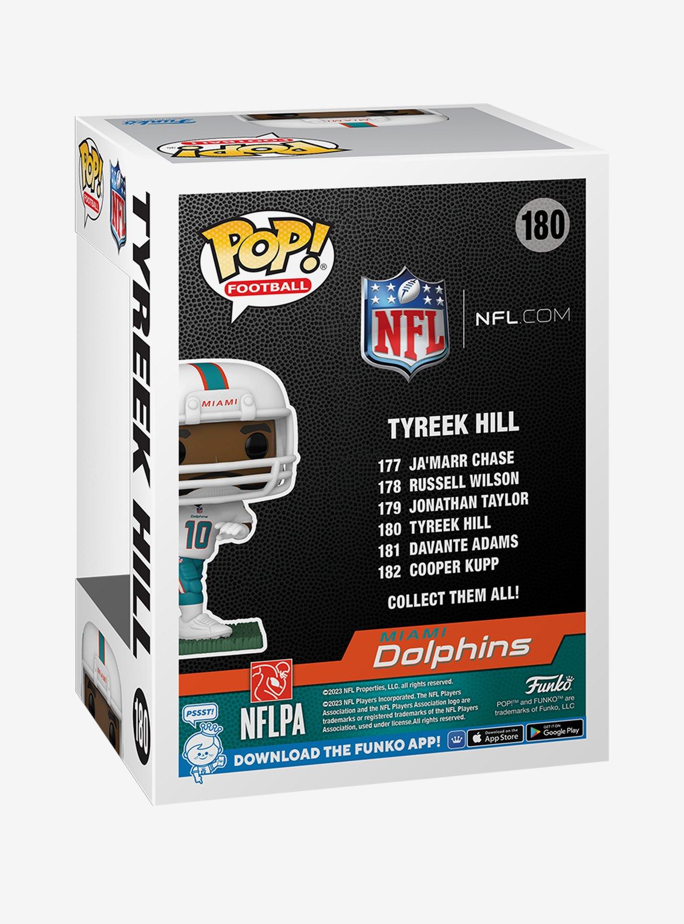 Funko Pop! Football NFL Miami Dolphins Tyreek Hill Vinyl Figure, , alternate