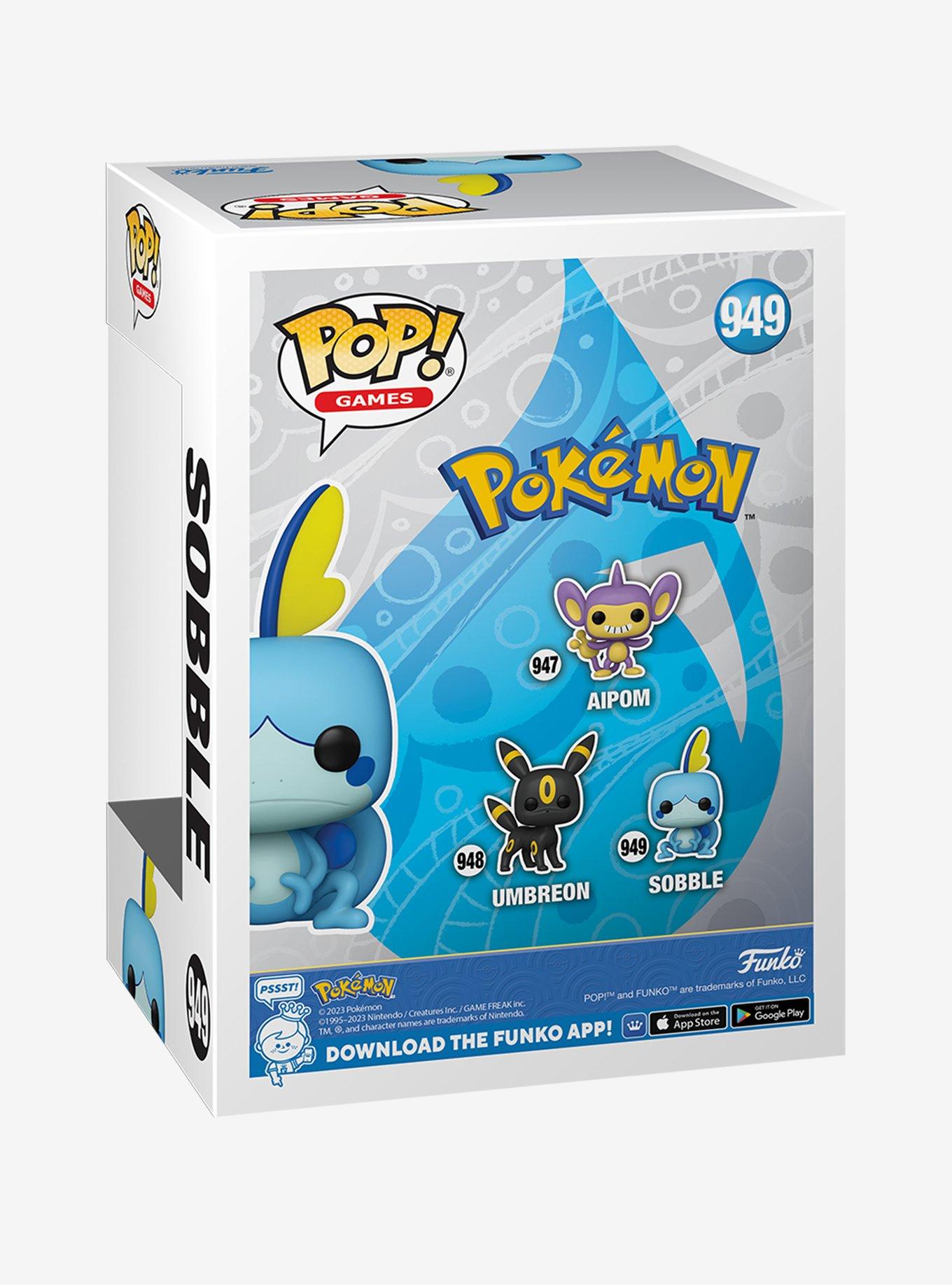 Funko Pop! Games Pokémon Sobble Vinyl Figure, , alternate