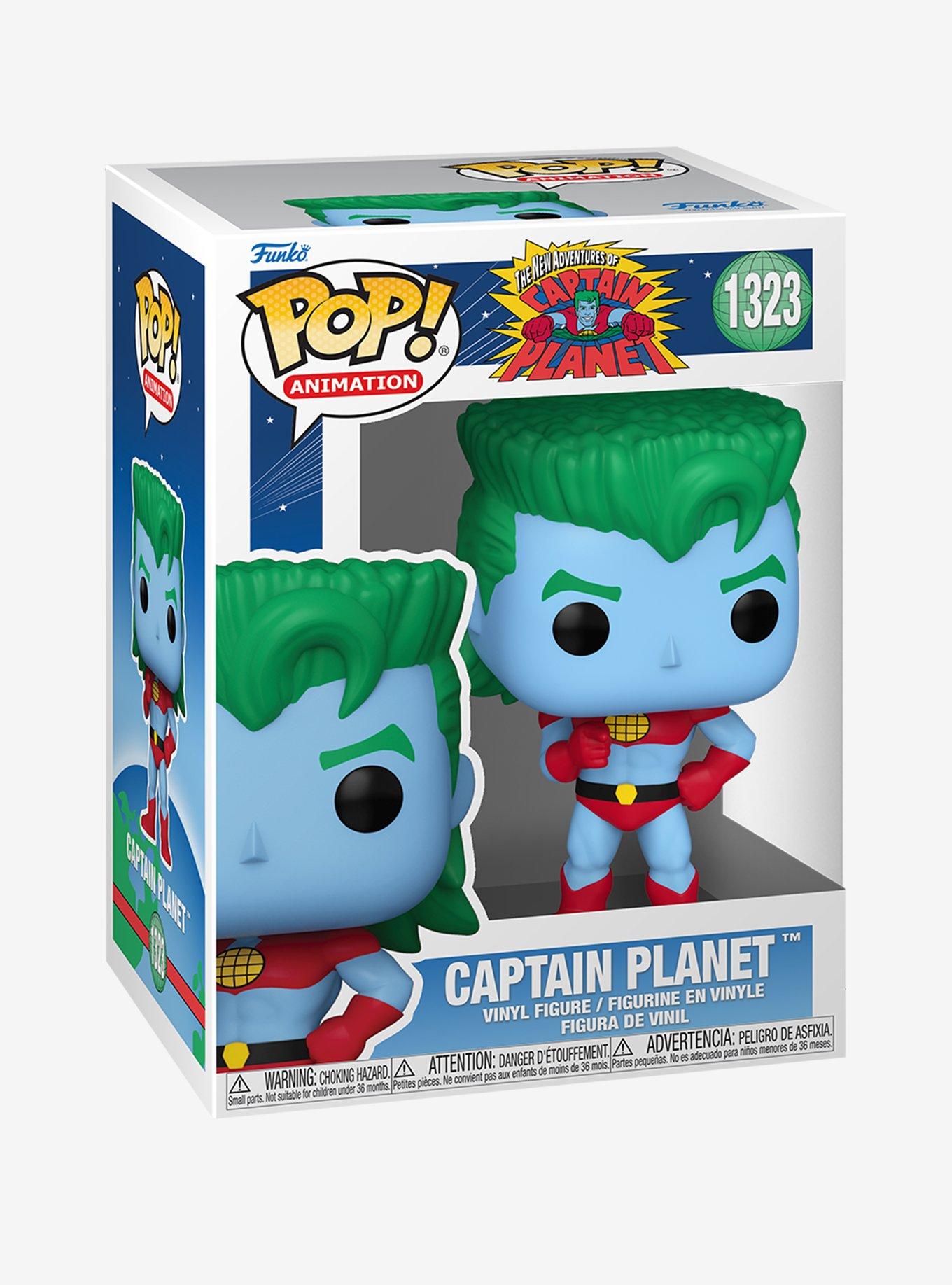 Funko Pop! Animation The New Adventures of Captain Planet Captain Planet Vinyl Figure, , alternate