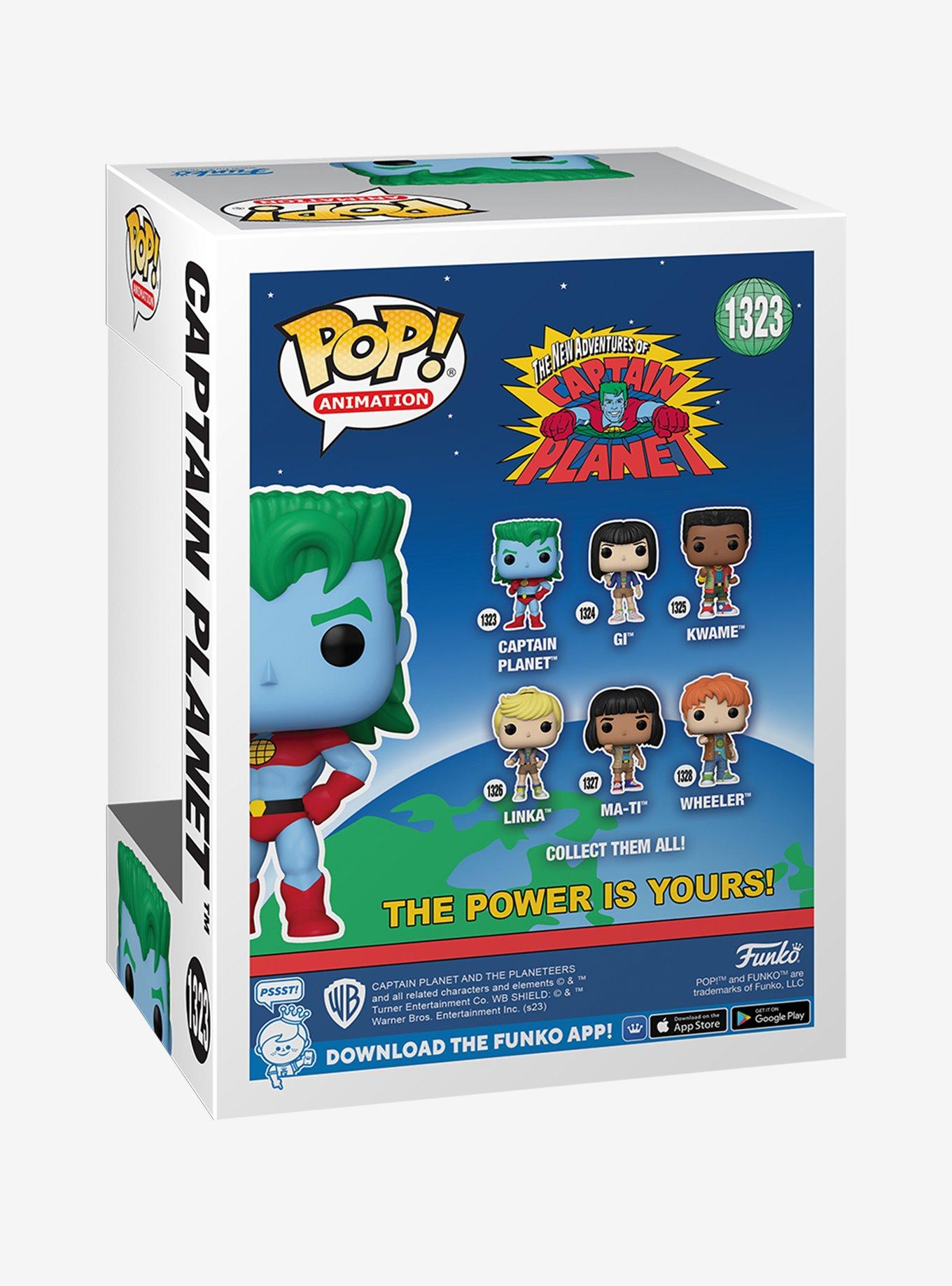 Funko Pop! Animation The New Adventures of Captain Planet Captain Planet Vinyl Figure, , alternate