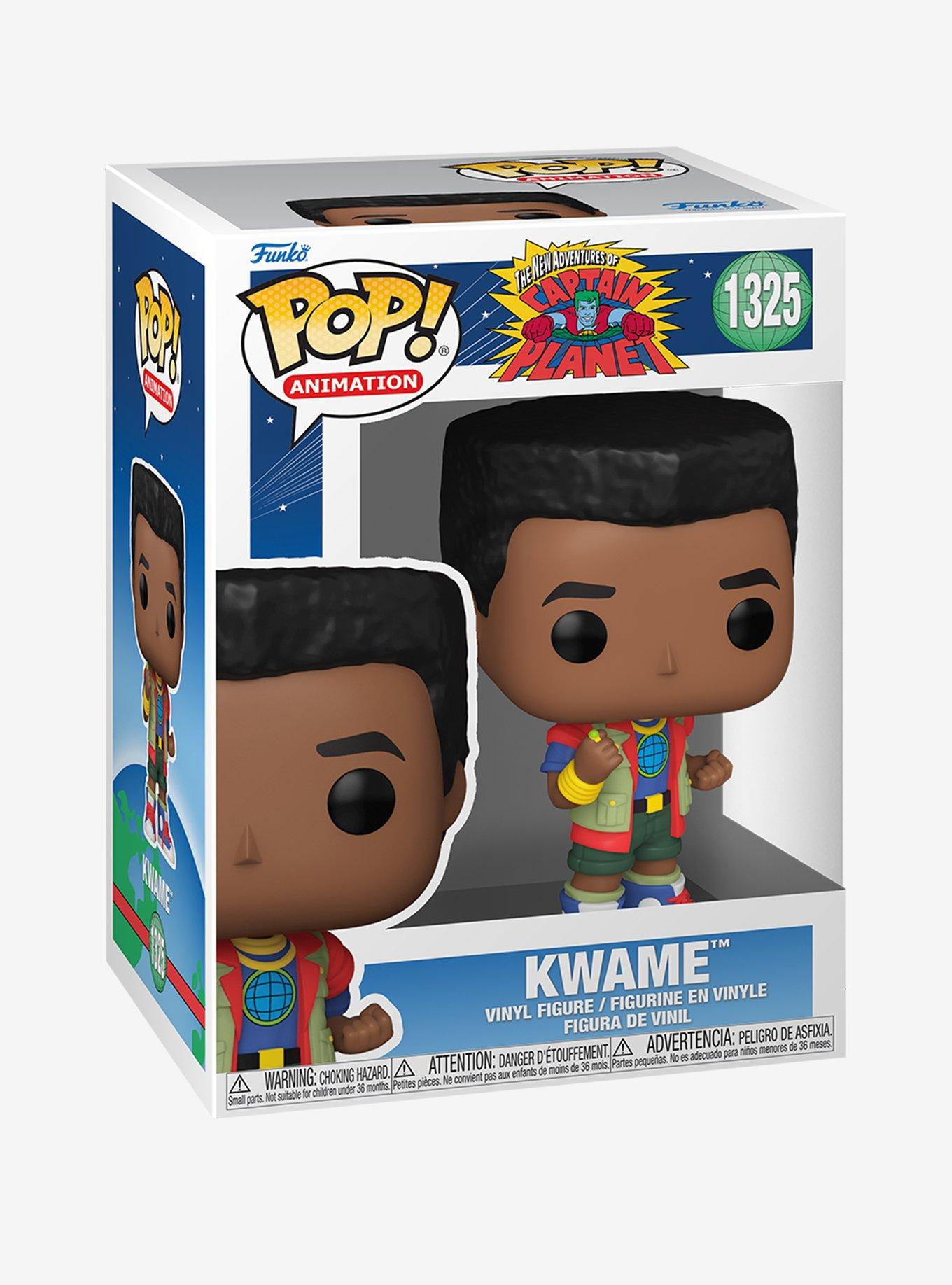 Funko Pop! Animation The New Adventures of Captain Planet Kwame Vinyl Figure, , alternate