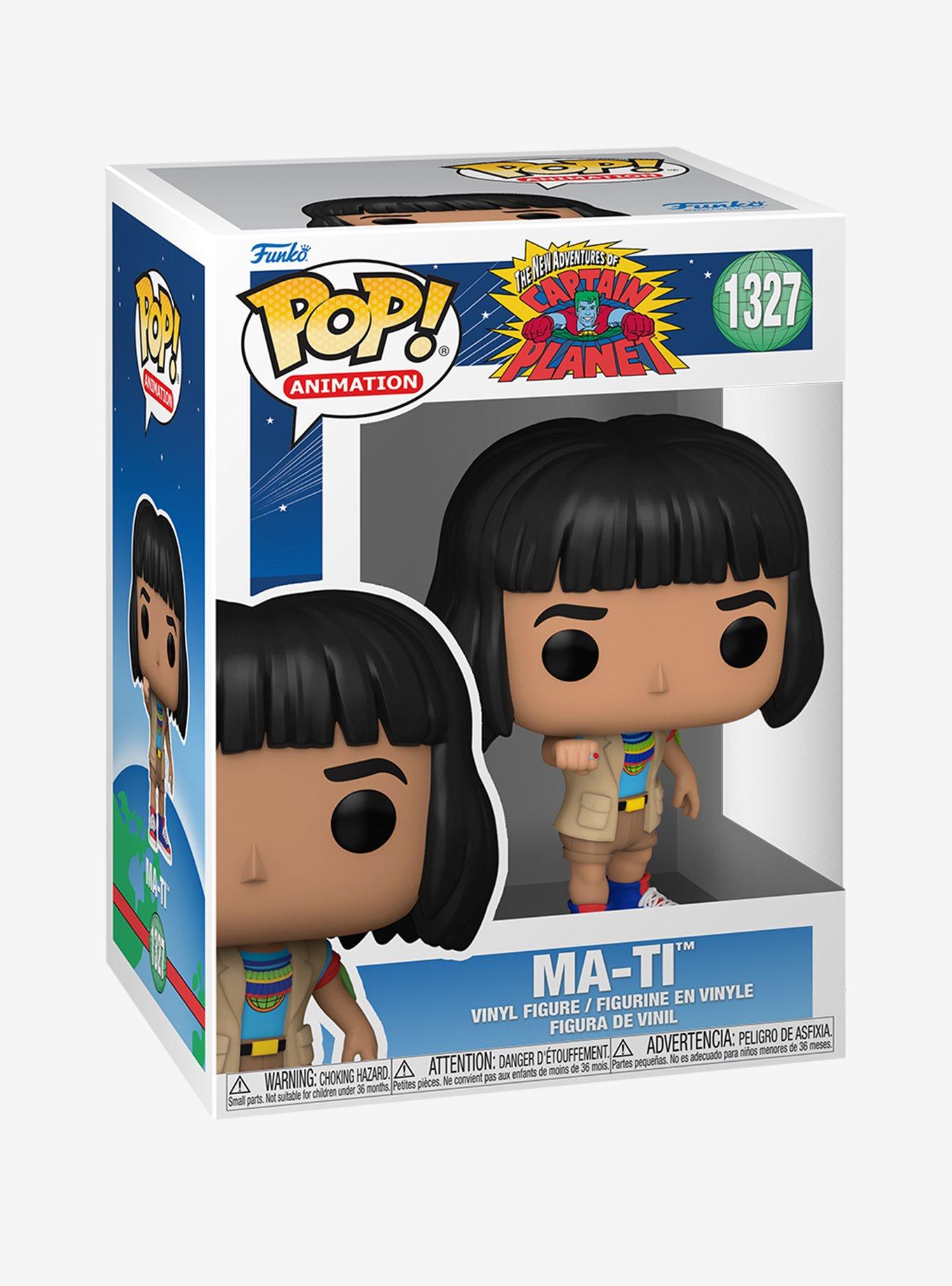 Funko Pop! Animation The New Adventures of Captain Planet Ma-Ti Vinyl Figure, , alternate