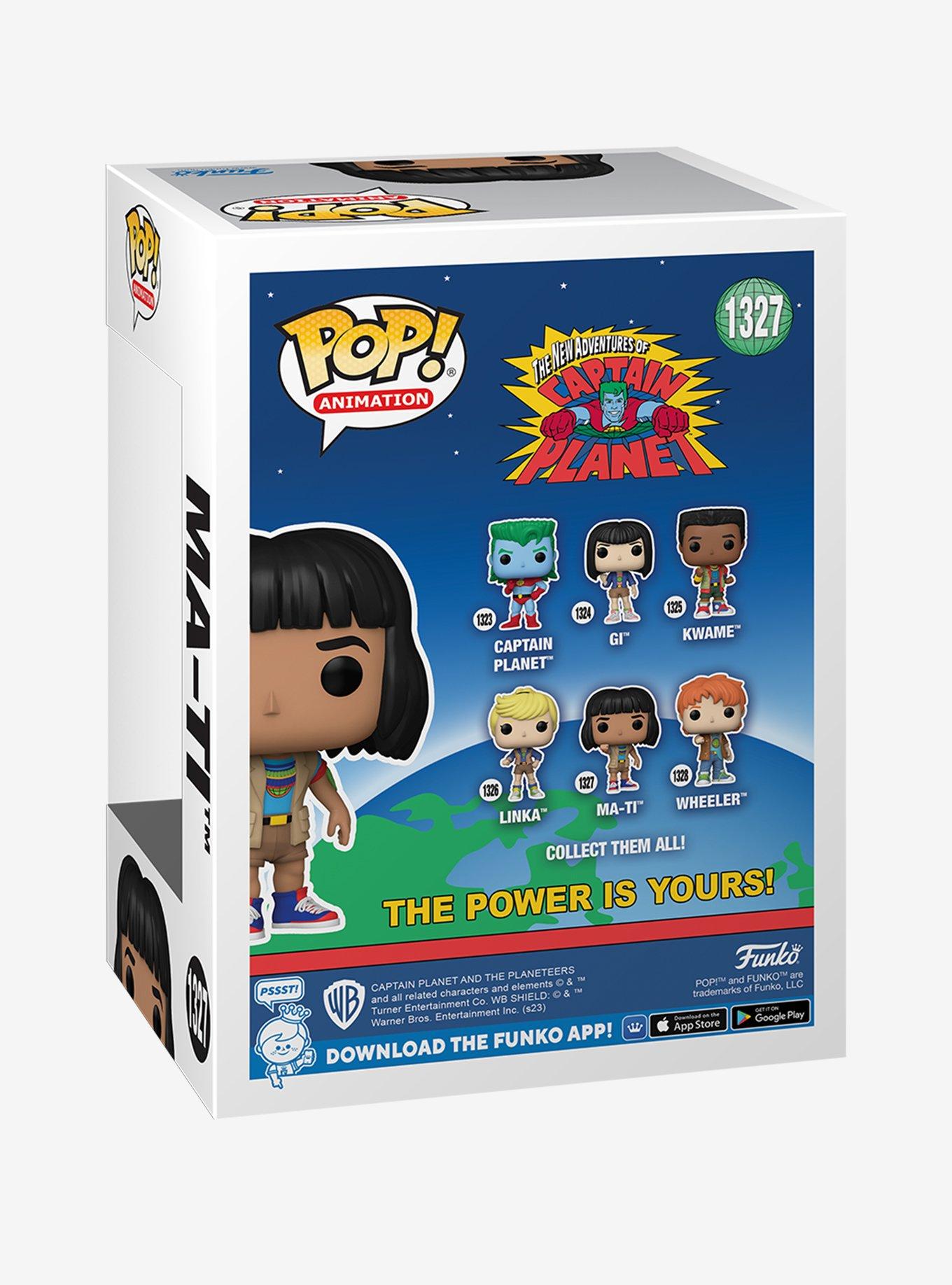 Funko Pop! Animation The New Adventures of Captain Planet Ma-Ti Vinyl Figure, , alternate