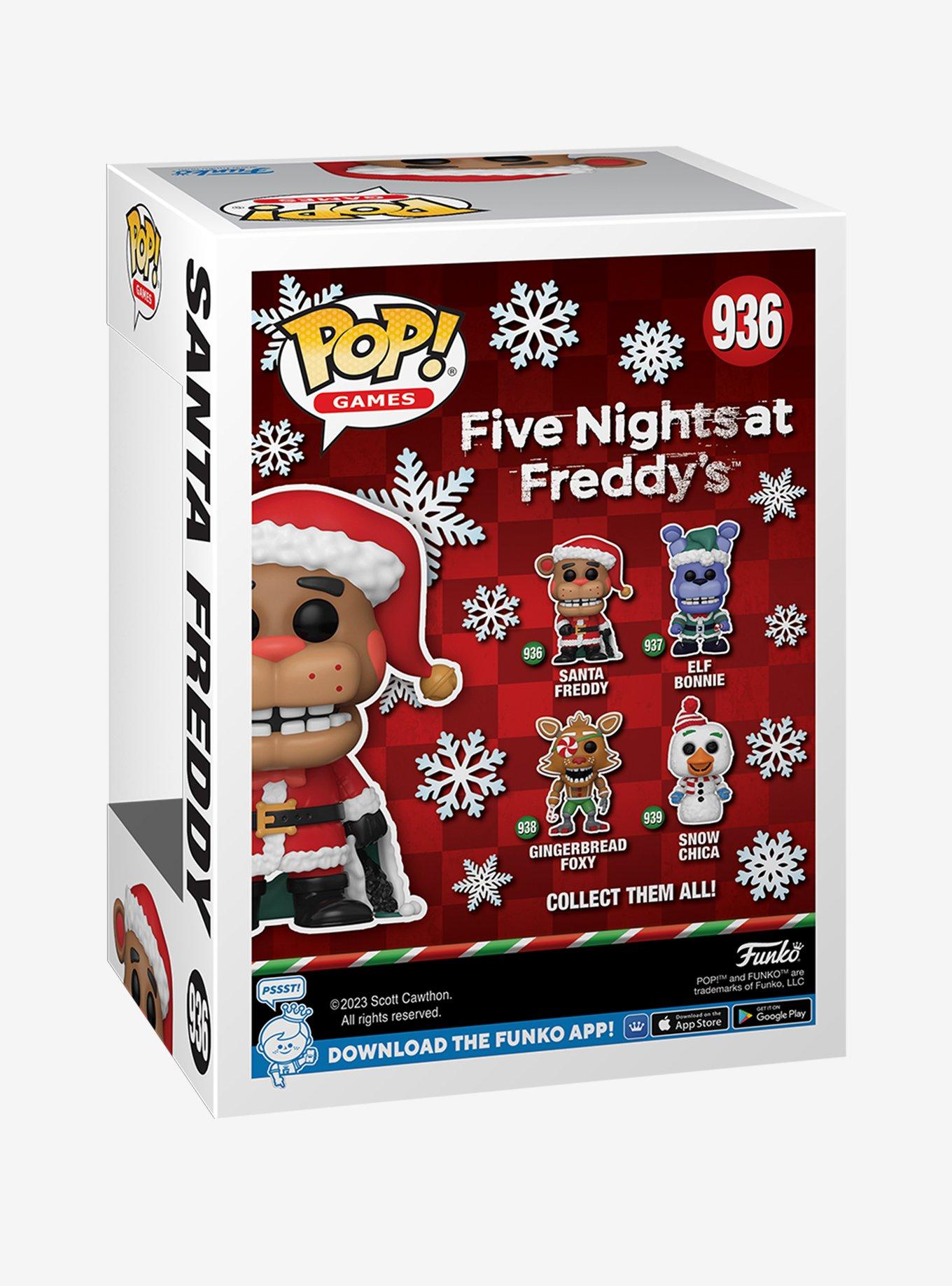 Funko Pop! Games Five Nights at Freddy's Santa Freddy Vinyl Figure, , alternate