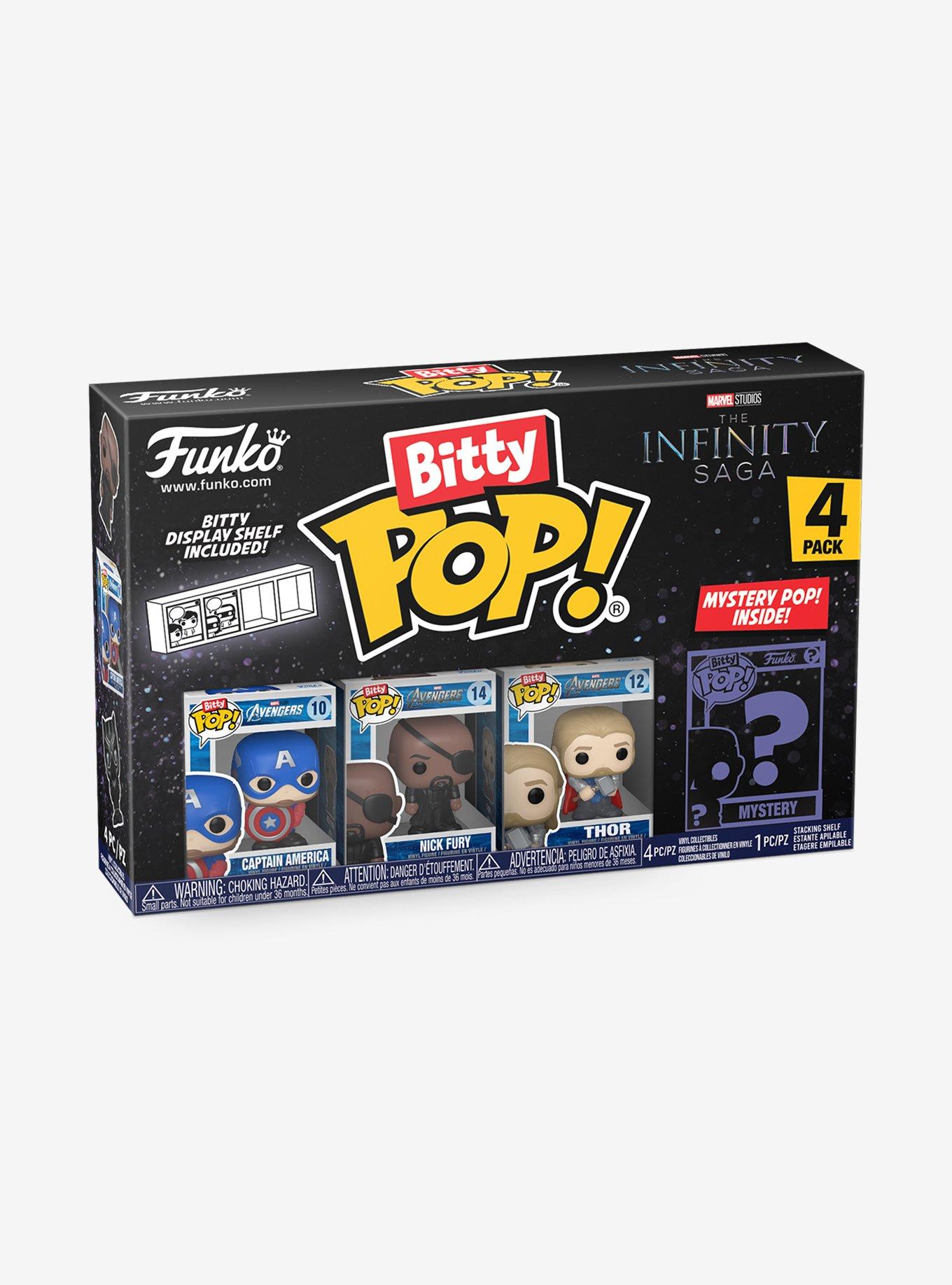 Funko Bitty Pop! Marvel Infinity Saga Captain America and Friends Blind Box Mini Vinyl Figure Set, , hi-res