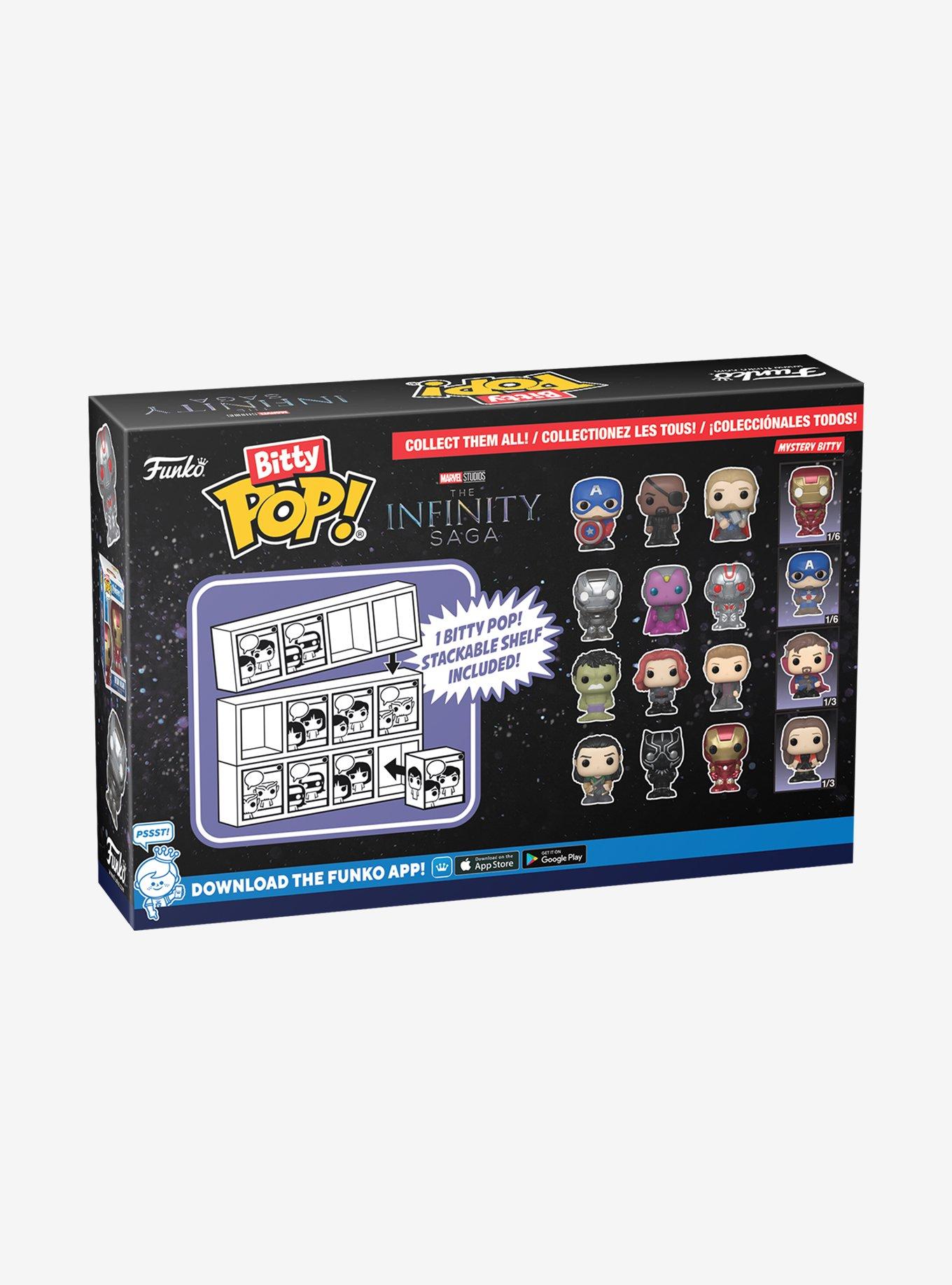 Funko Bitty Pop! Marvel Infinity Saga War Machine and Friends Blind Box Mini Vinyl Figure Set, , alternate