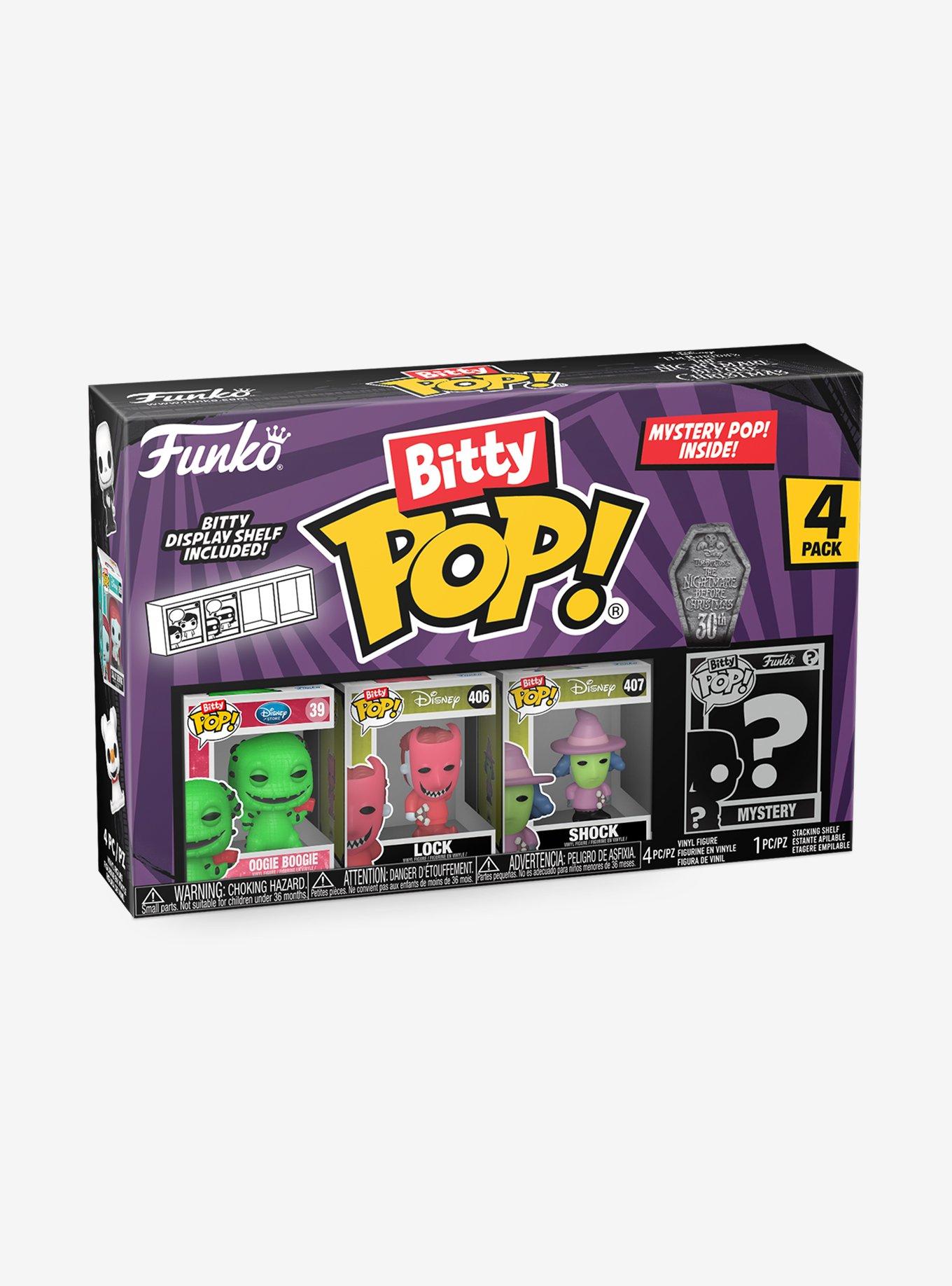 Funko Bitty Pop! Disney The Nightmare Before Christmas Oogie Boogie & Friends Blind Box Mini Vinyl Figure Set, , alternate
