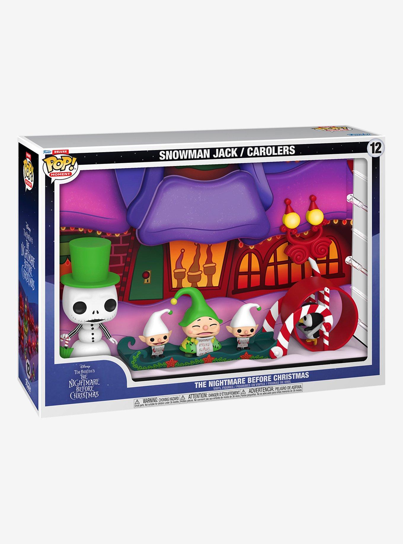 Funko Pop! Moments Disney The Nightmare Before Christmas Snowman Jack & Carolers Vinyl Figure, , hi-res