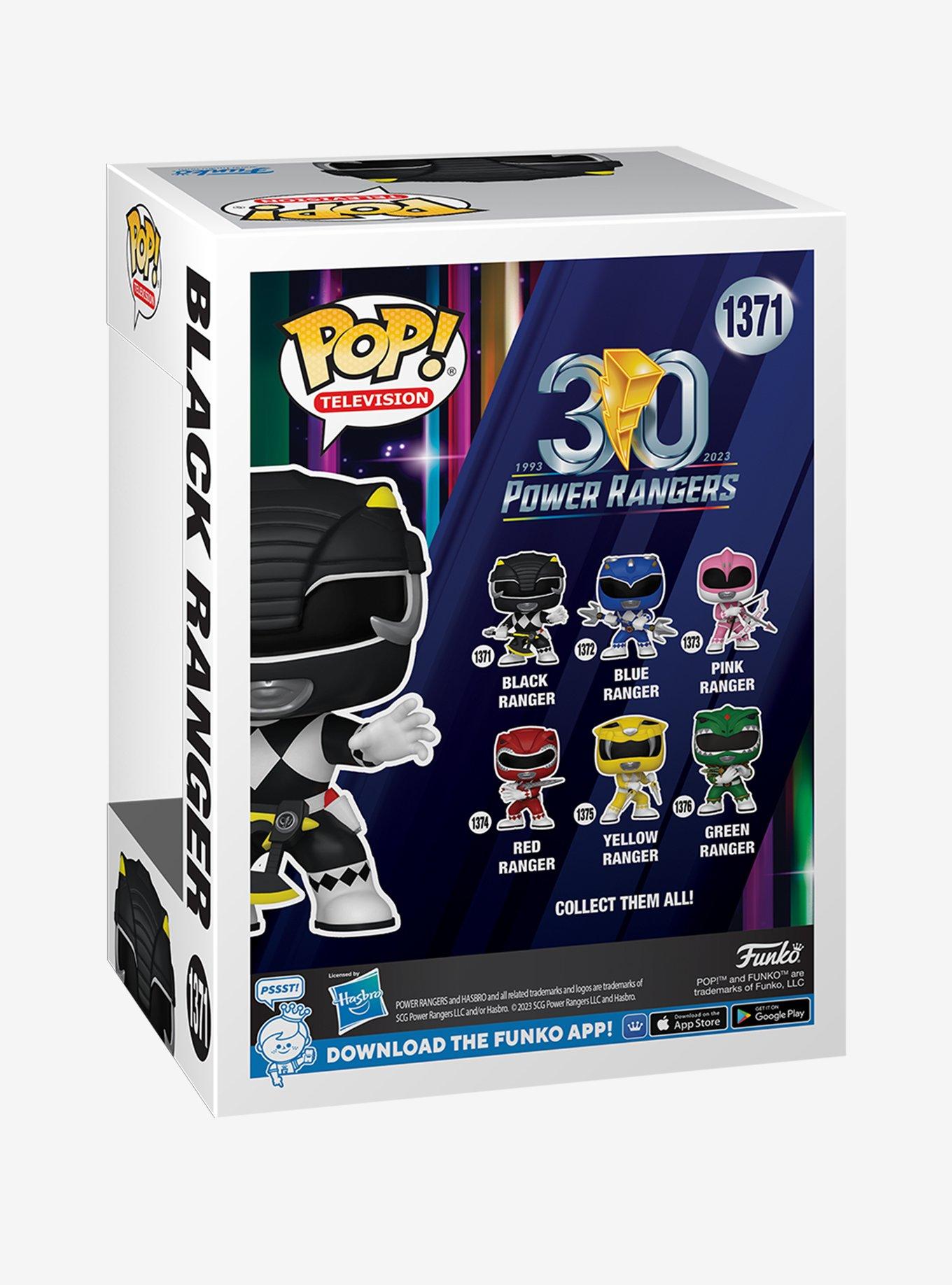 Funko Pop! Television Power Rangers Black Ranger Vinyl Figure, , alternate
