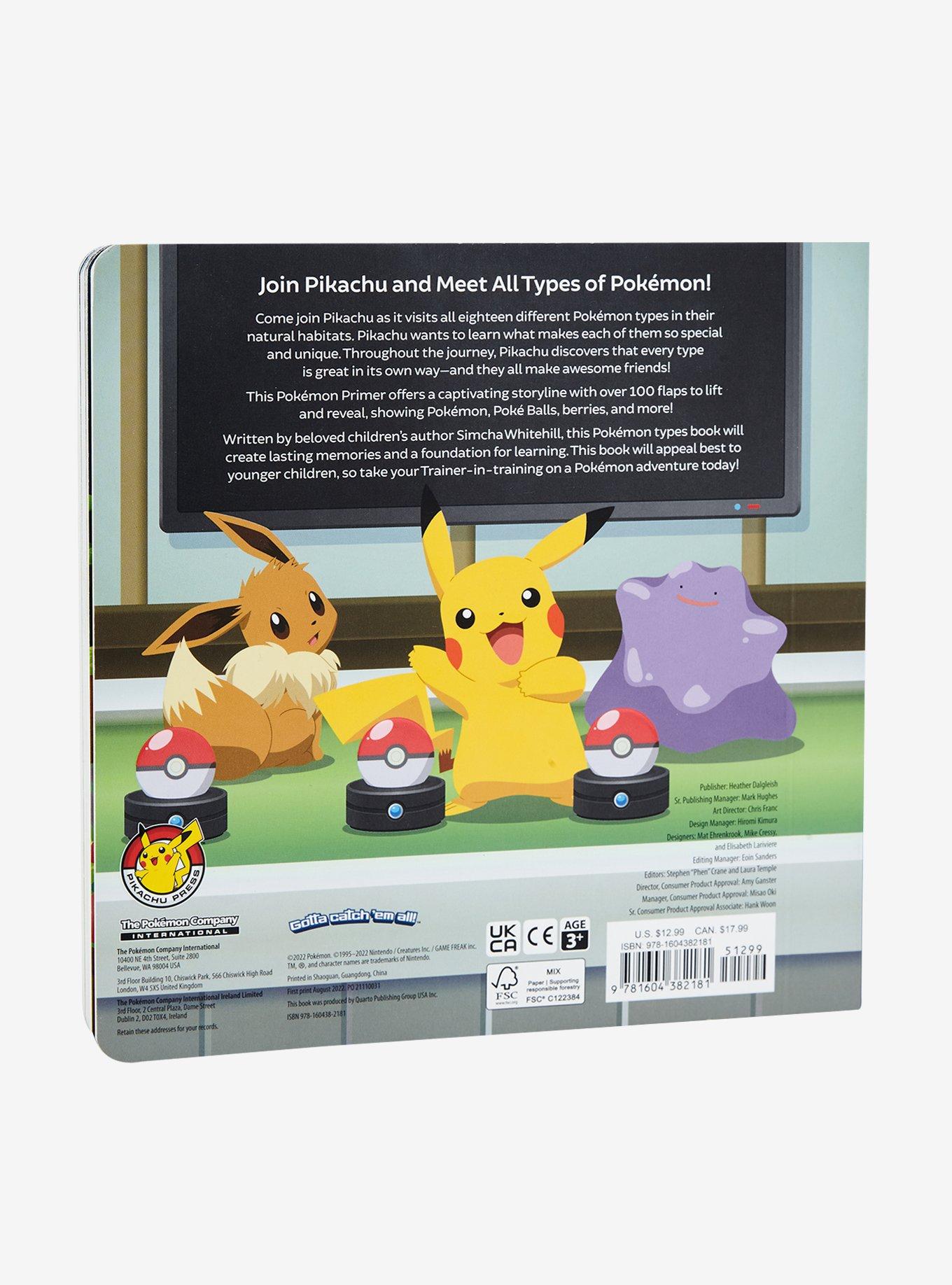 Pok&eacute;mon Primers Pok&eacute;mon Types Book, , alternate