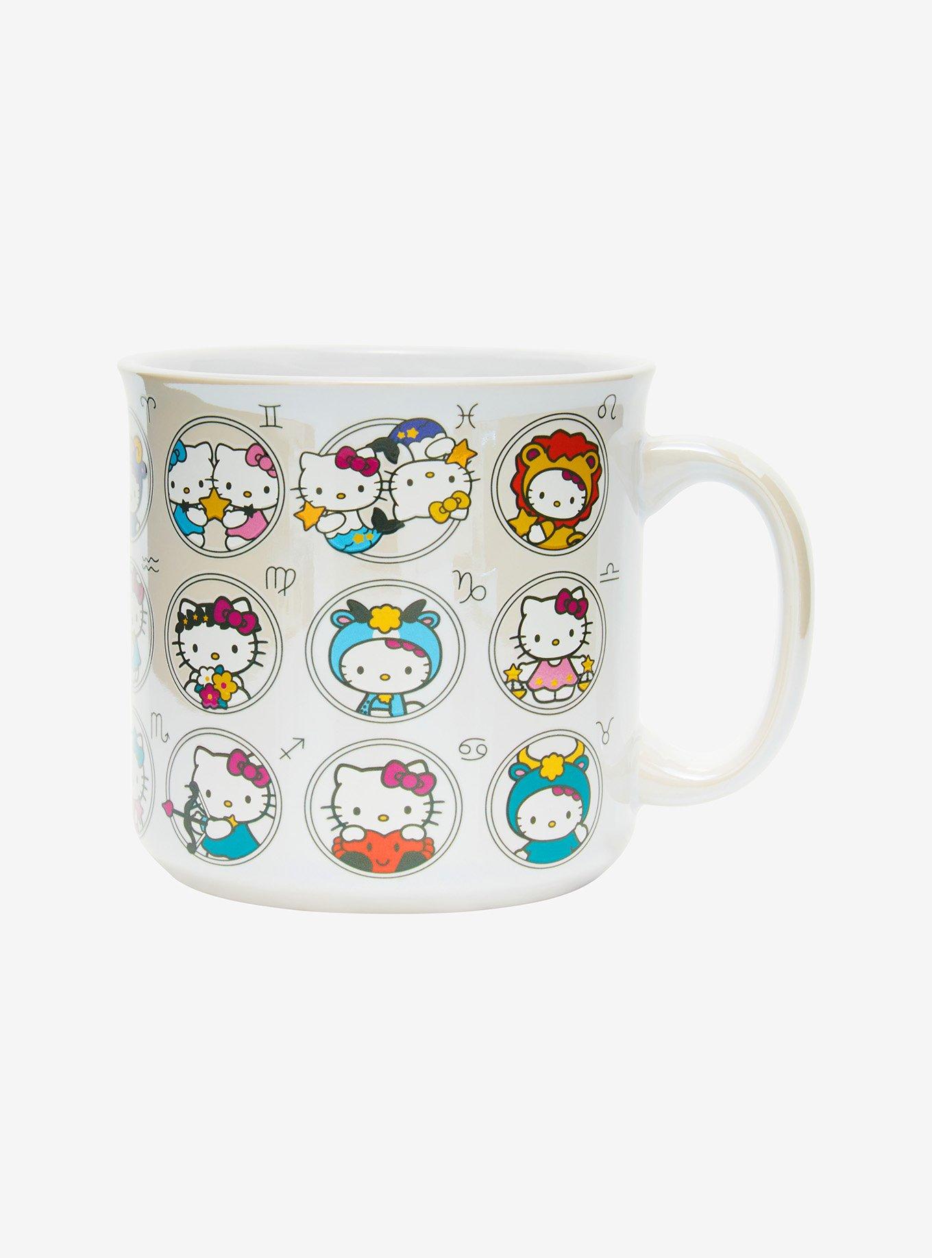 Sanrio Hello Kitty Zodiac Allover Print Camper Mug, , alternate