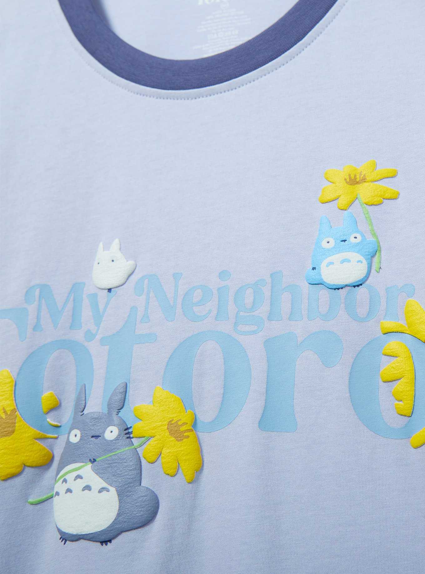 Studio Ghibli My Neighbor Totoro Floral Totoros Long Sleeve T-Shirt - BoxLunch Exclusive, , hi-res