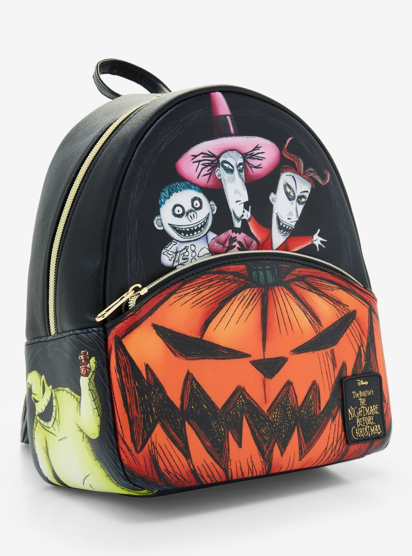 The Nightmare Before Christmas Oogie's Boys Pumpkin Mini Backpack, , alternate