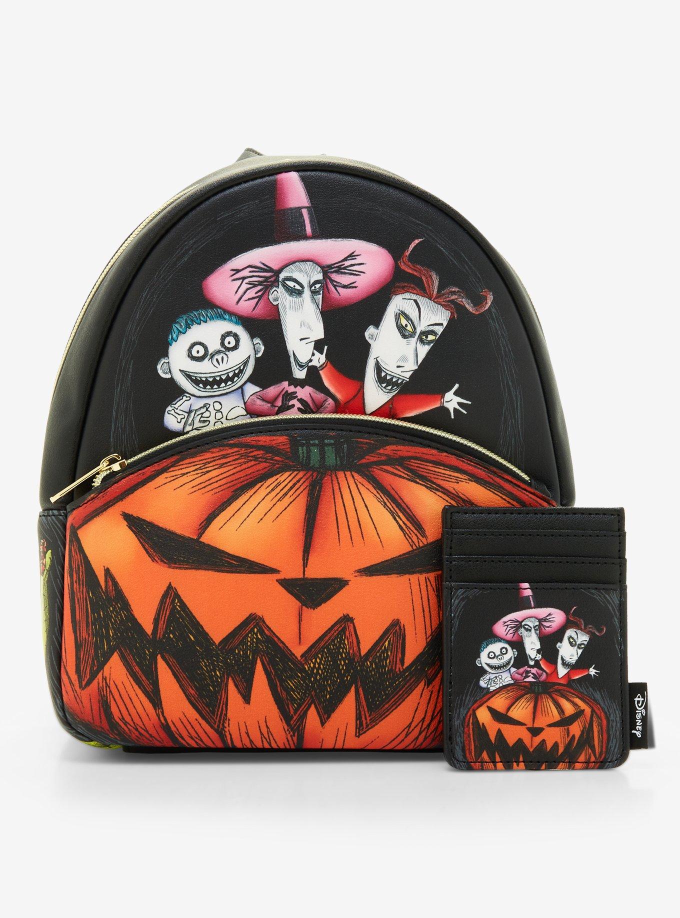 The Nightmare Before Christmas Oogie's Boys Pumpkin Mini Backpack, , alternate
