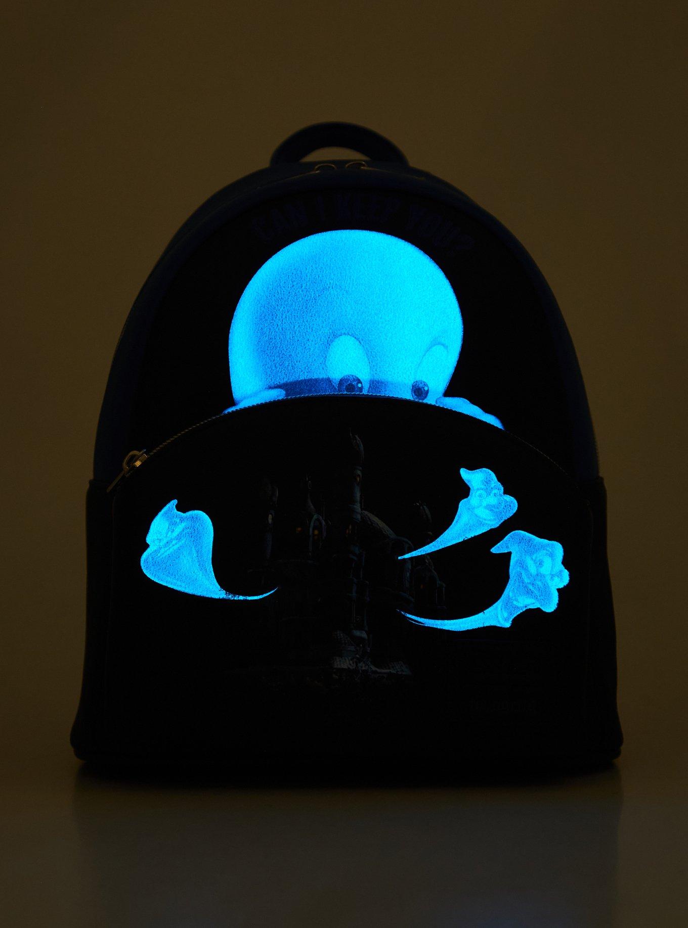 Loungefly Casper Can I Keep You Glow-In-The-Dark Mini Backpack, , hi-res