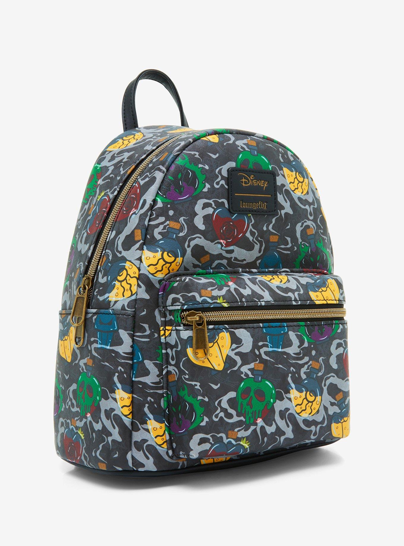 Loungefly Disney Villains Icons Mini Backpack, , alternate