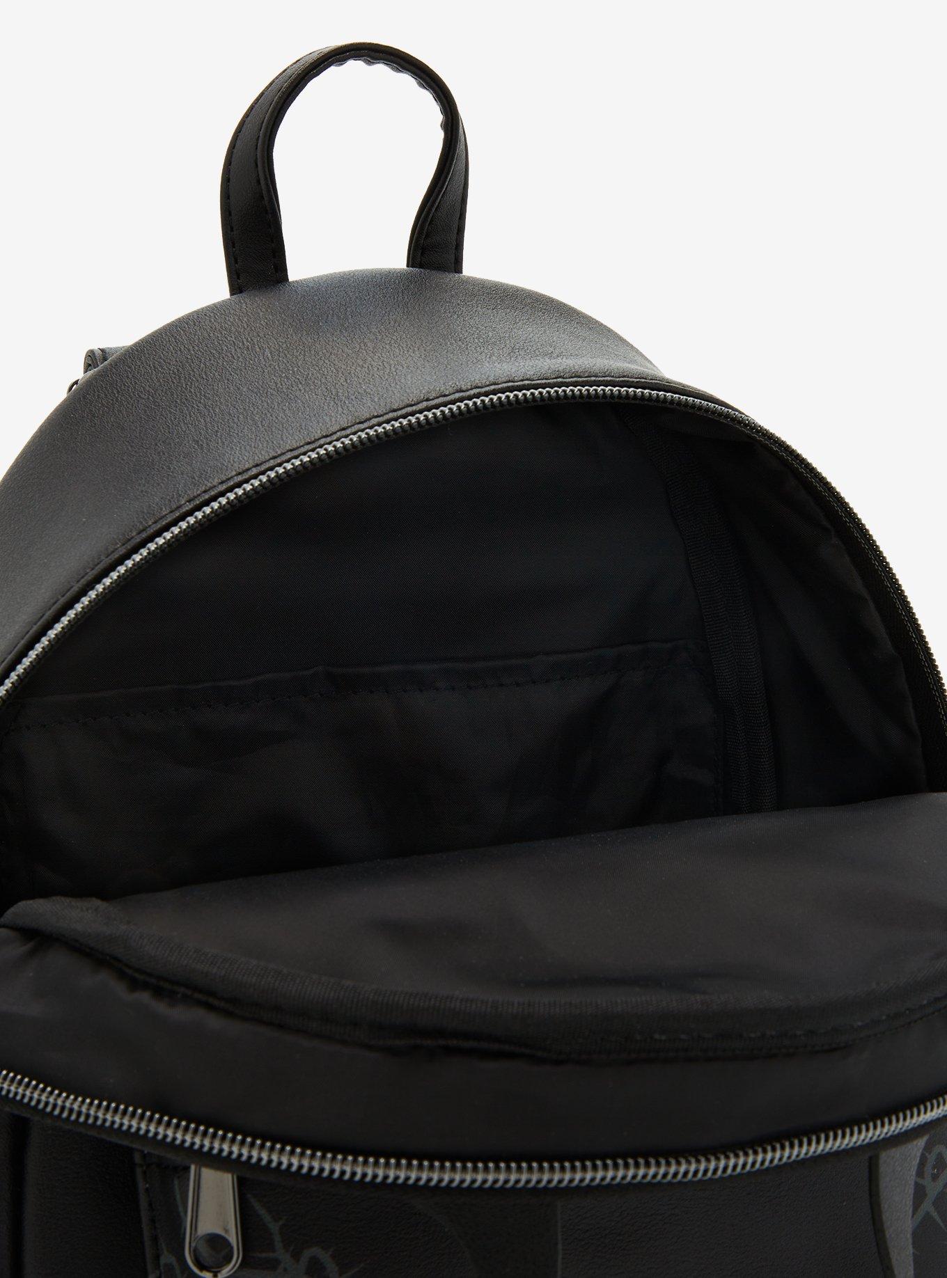 Loungefly Disney Sleeping Beauty Maleficent Glow-In-The-Dark Horns Mini Backpack, , alternate