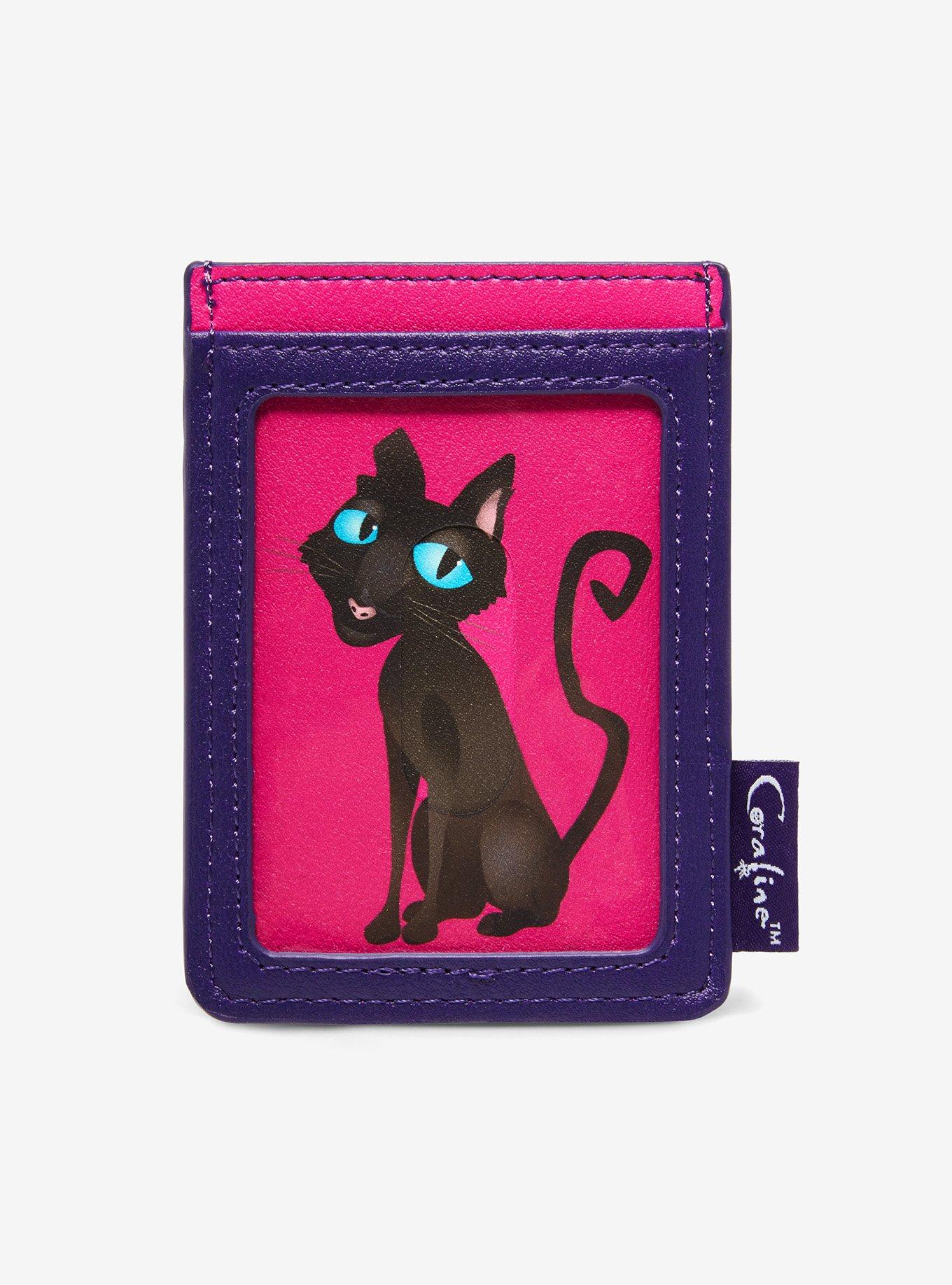 Loungefly Coraline Normal & Other World Group Vertical Cardholder, , alternate