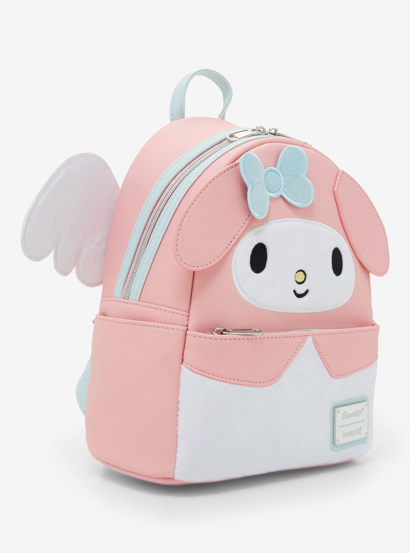 Hot Topic Her Universe My Melody X Kuromi Lolita Figural Heart Bag