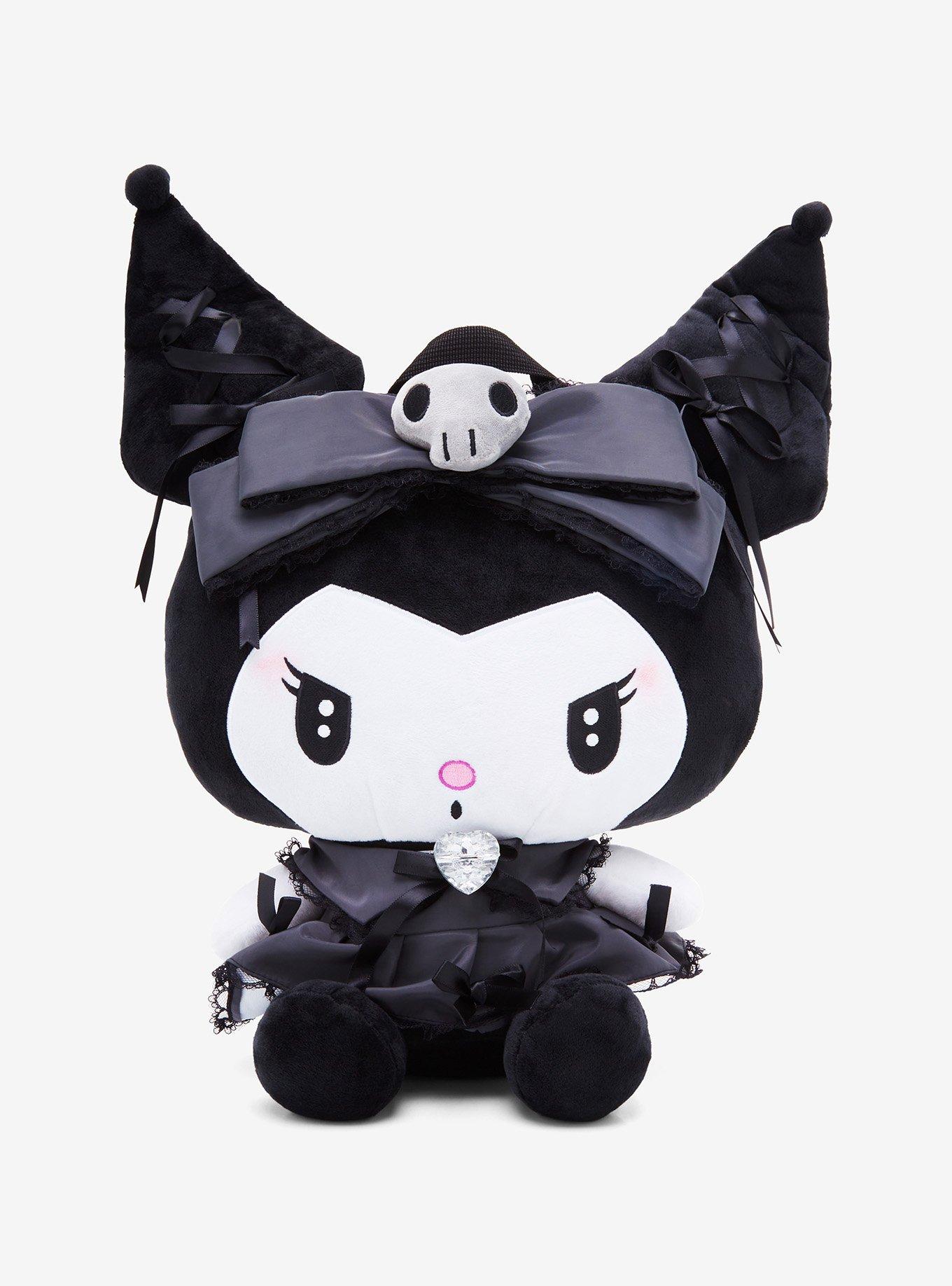 Kuromi Lolita Plush Backpack, , alternate