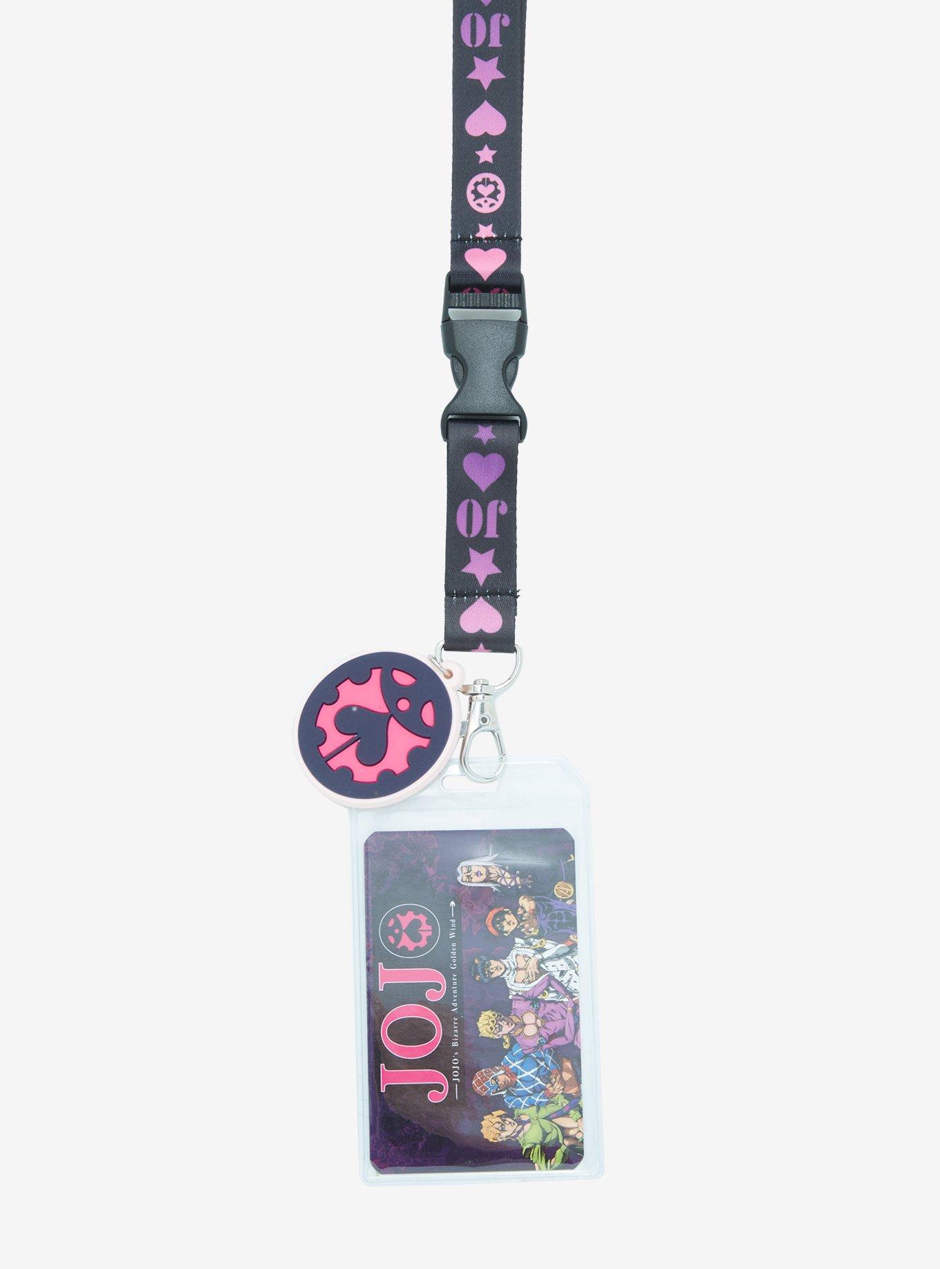 JoJo's Bizarre Adventure: Golden Wind Giorno Ladybug Lanyard, , alternate