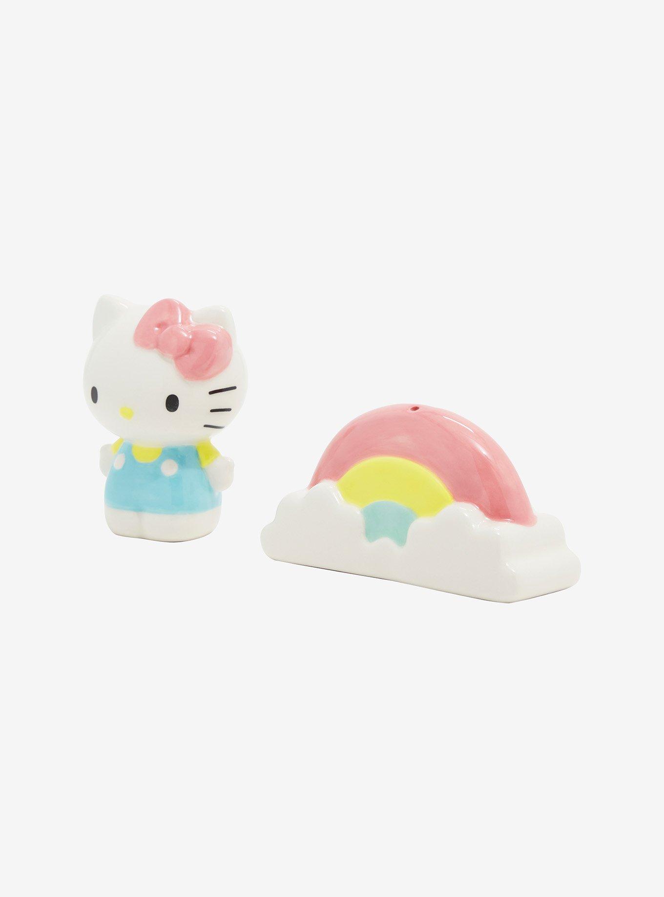 Sanrio Hello Kitty Rainbow Salt and Pepper Shaker Set, , alternate