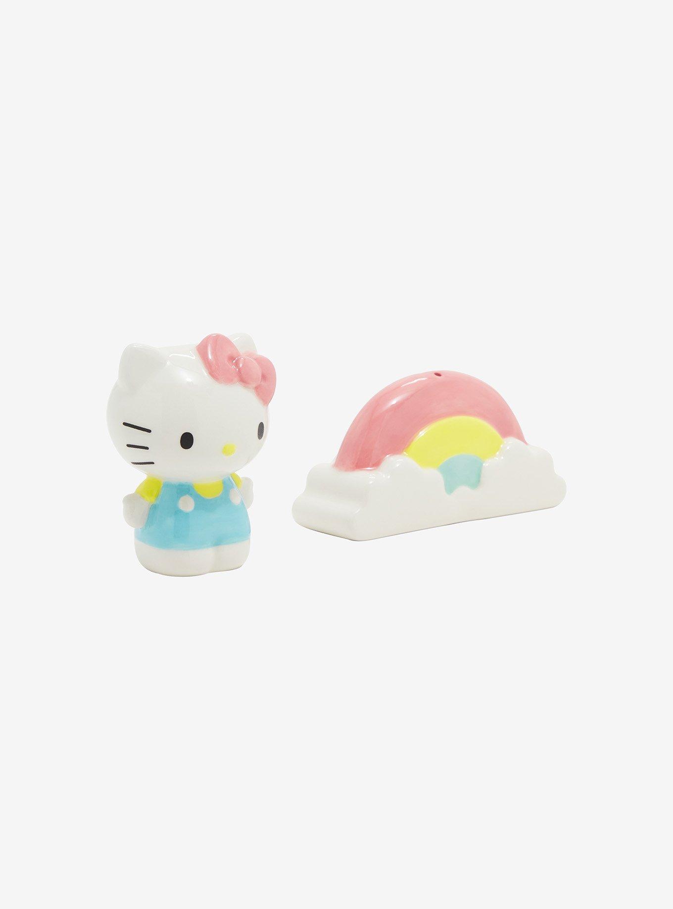Sanrio Hello Kitty Rainbow Salt and Pepper Shaker Set, , alternate
