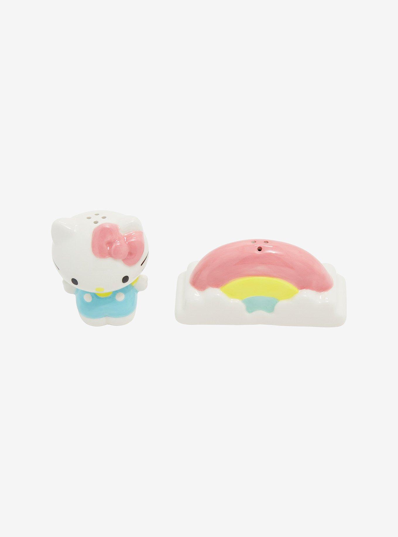 Sanrio Hello Kitty Rainbow Salt and Pepper Shaker Set, , alternate