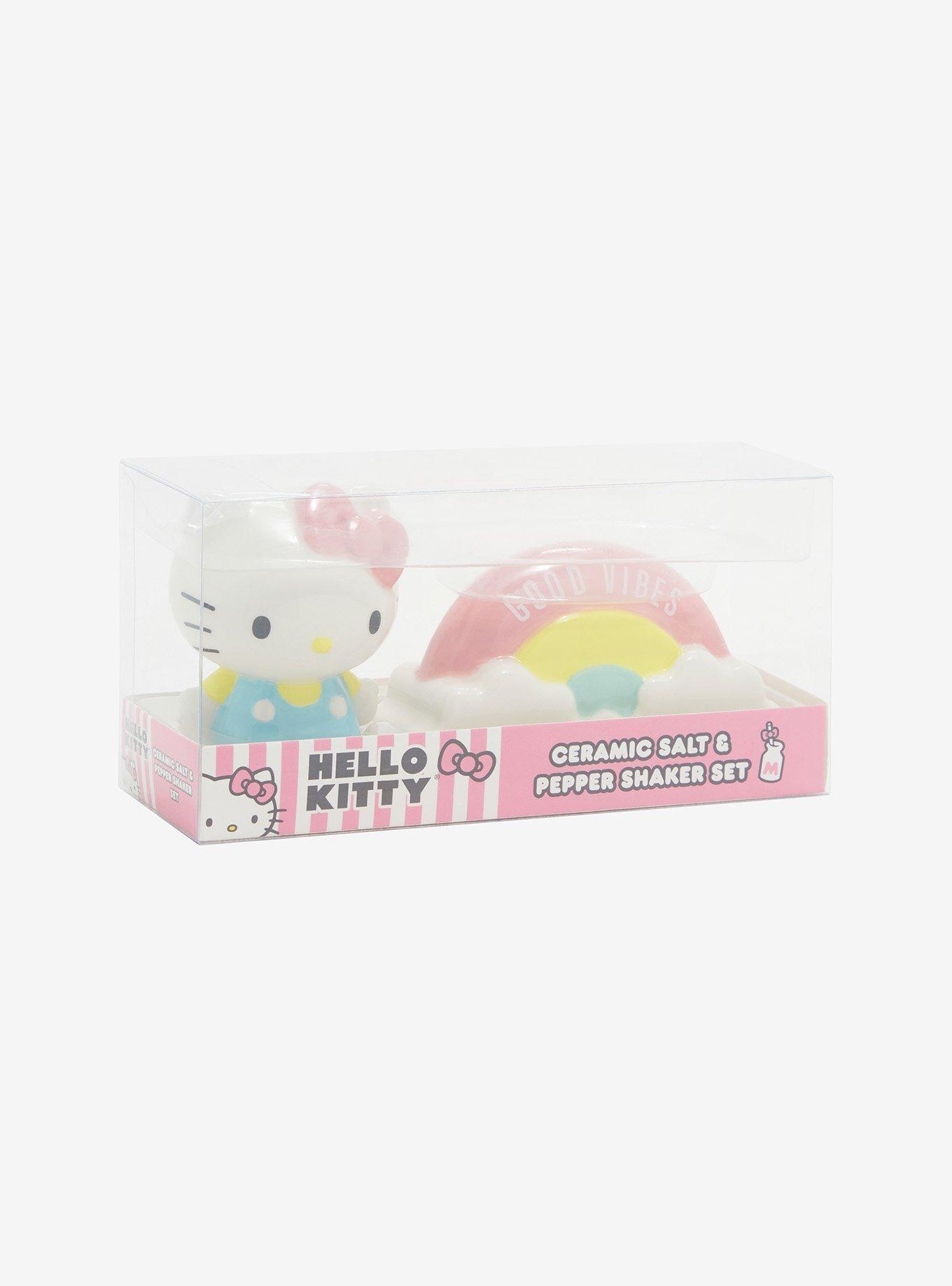 Sanrio Hello Kitty Rainbow Salt and Pepper Shaker Set, , alternate