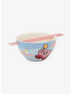 Nintendo Kirby Clouds Ramen Bowl With Chopsticks, , hi-res