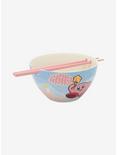 Nintendo Kirby Clouds Ramen Bowl With Chopsticks, , alternate
