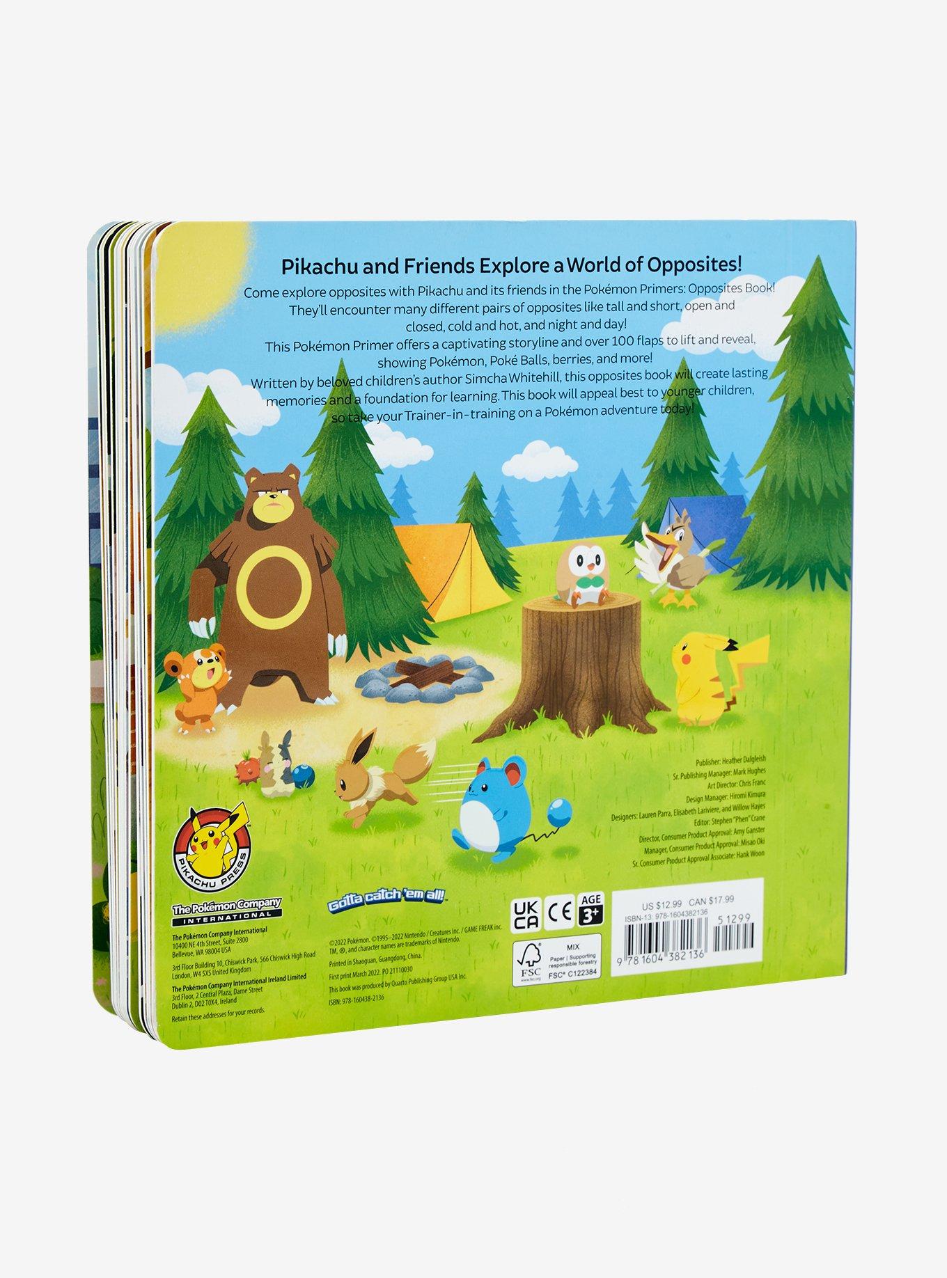 Pokémon Primers Opposites Book, , alternate