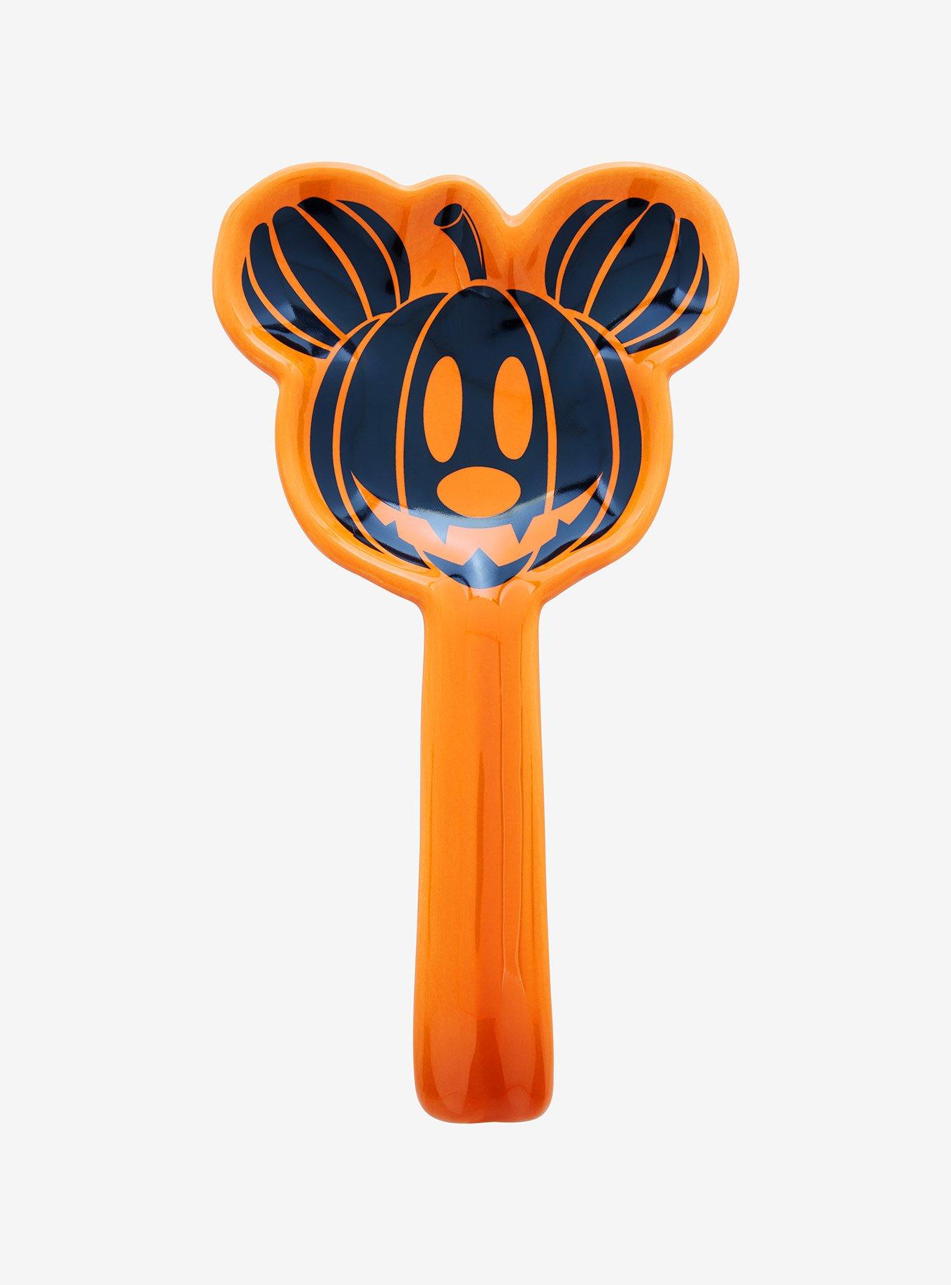 Disney Jack-o-Lantern Mickey Mouse Figural Spoon Rest, , alternate