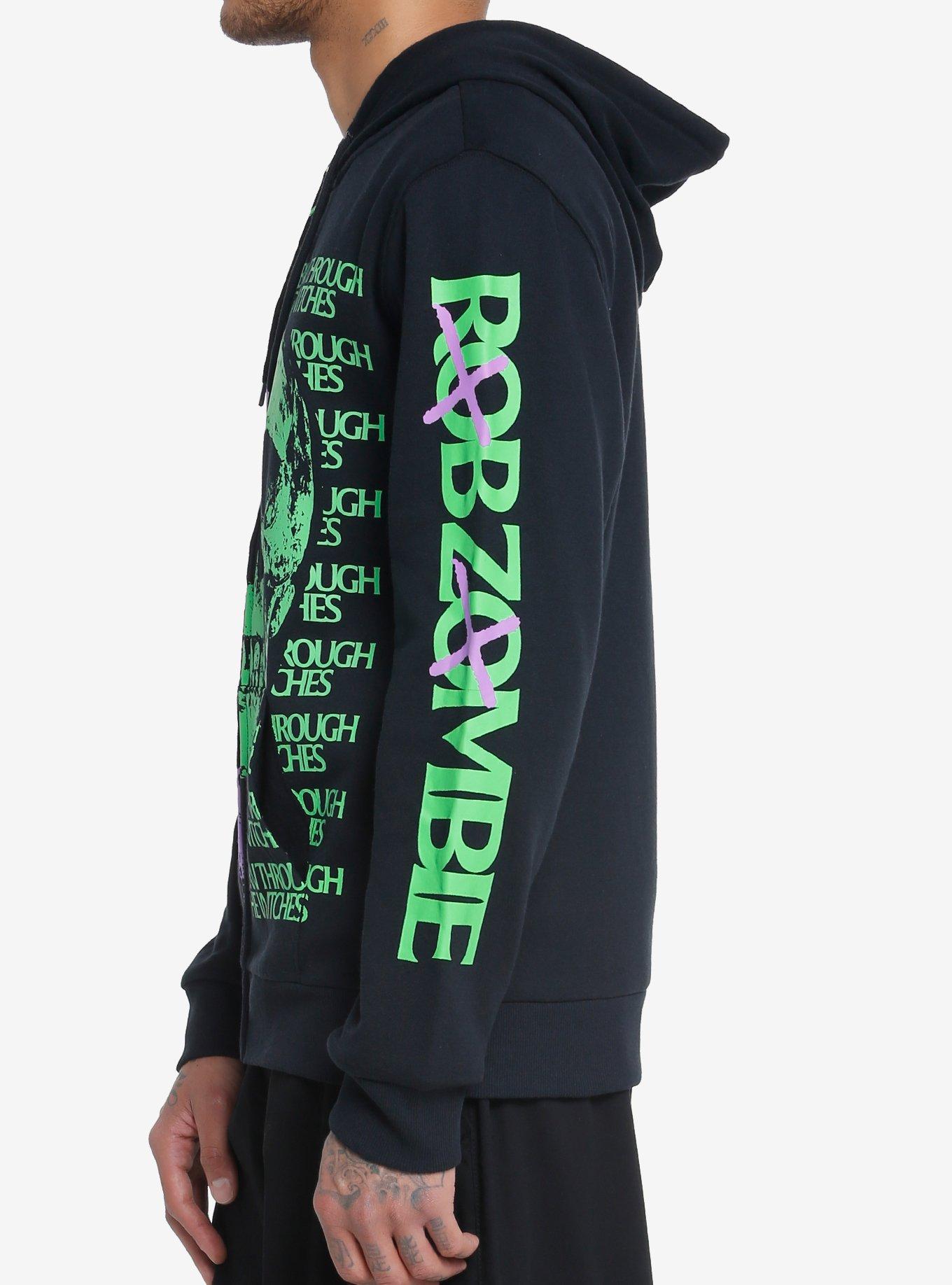 Rob Zombie Dragula Split Hoodie, BLACK, alternate