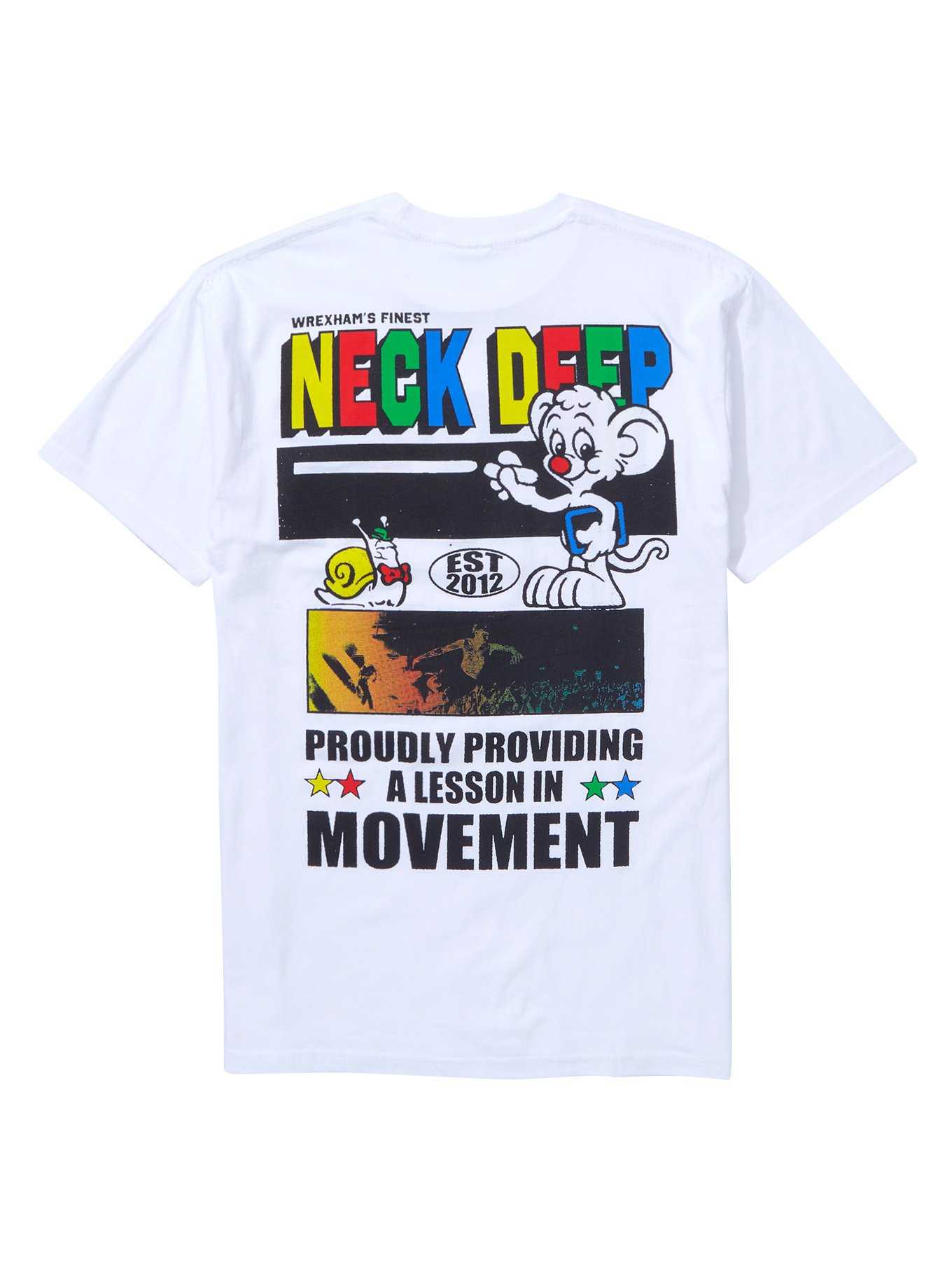 Neck Deep A Lesson In Movement T-Shirt, , hi-res