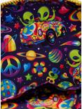 Loungefly Lisa Frank Rainbow Smile Planet Crossbody Bag, , alternate