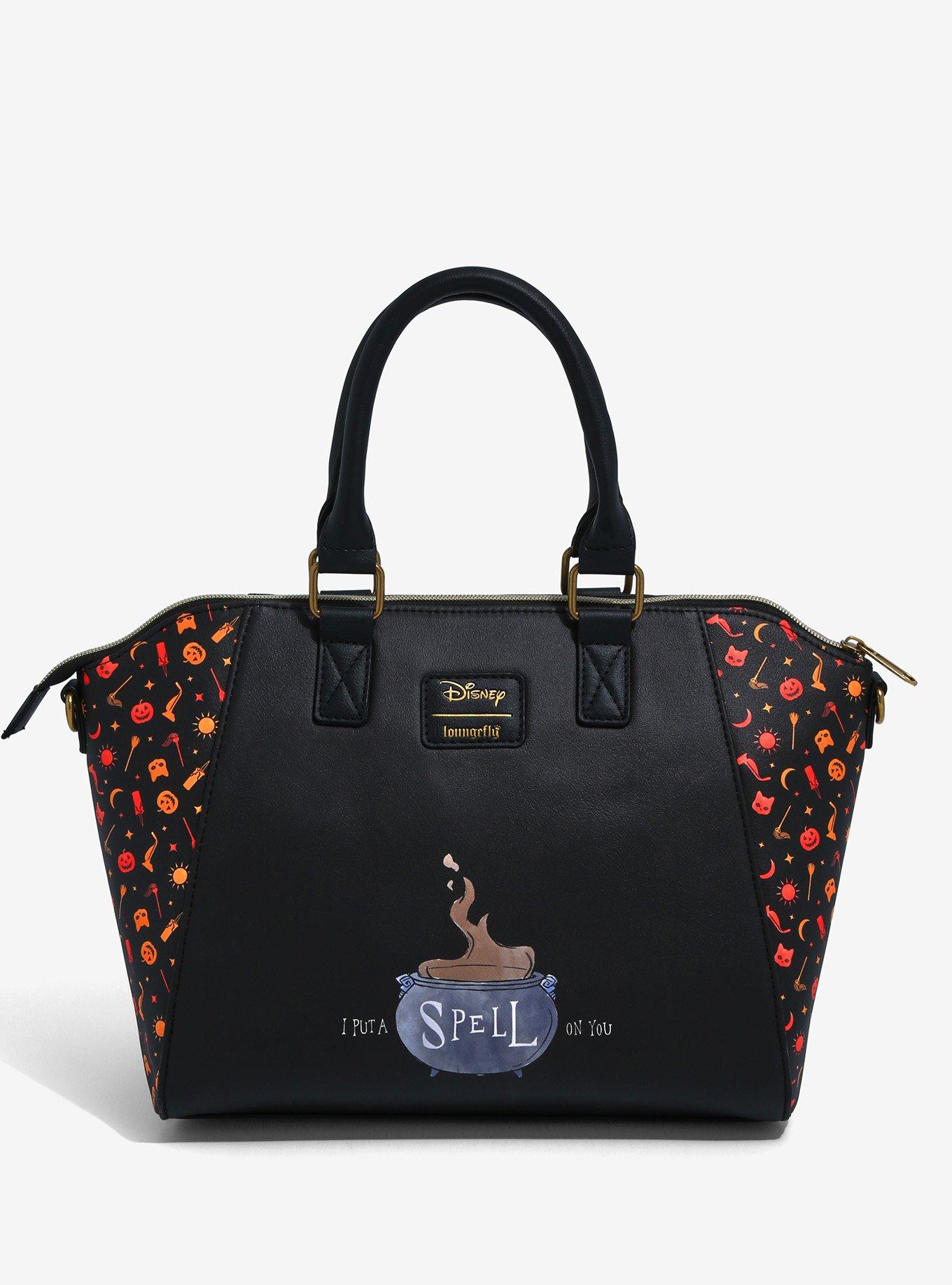 Loungefly Disney Hocus Pocus Sanderson Sisters Illustration Satchel Bag, , alternate