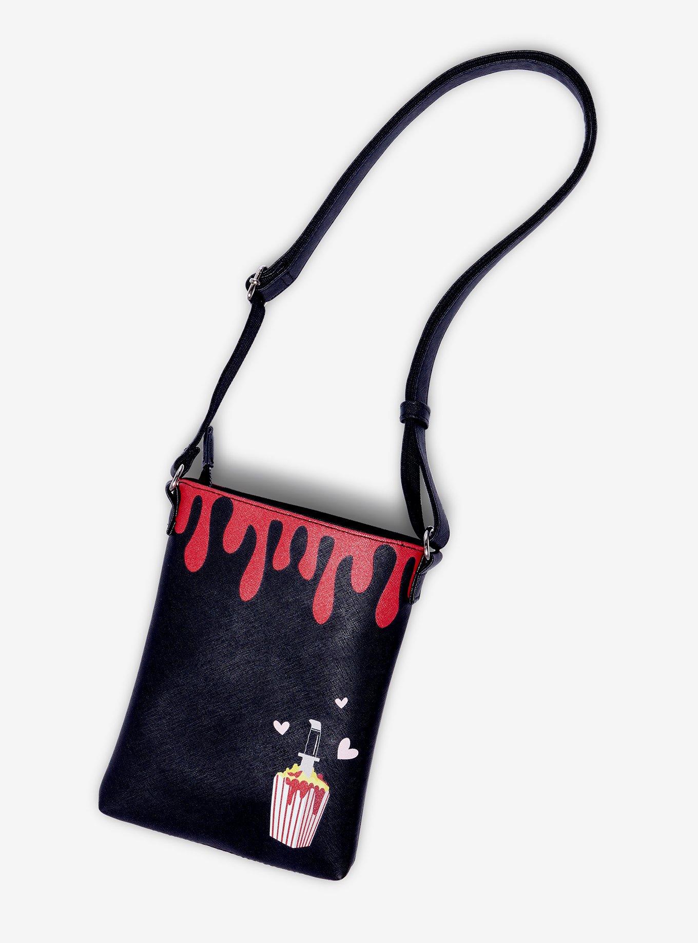 Scream Ghost Face Horror Movies Passport Crossbody Bag, , alternate