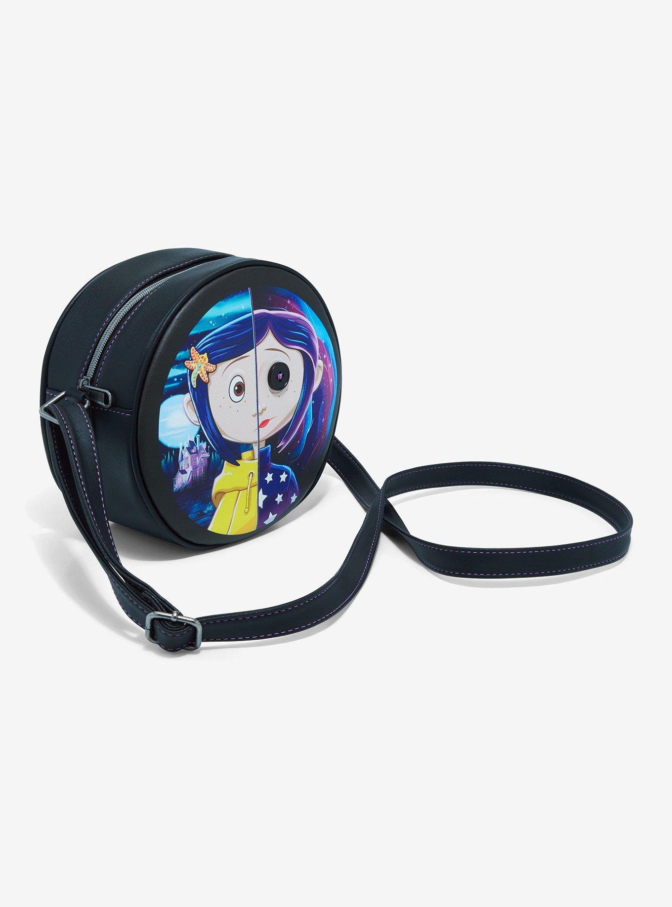 Loungefly Coraline Split Face Crossbody Bag, , hi-res