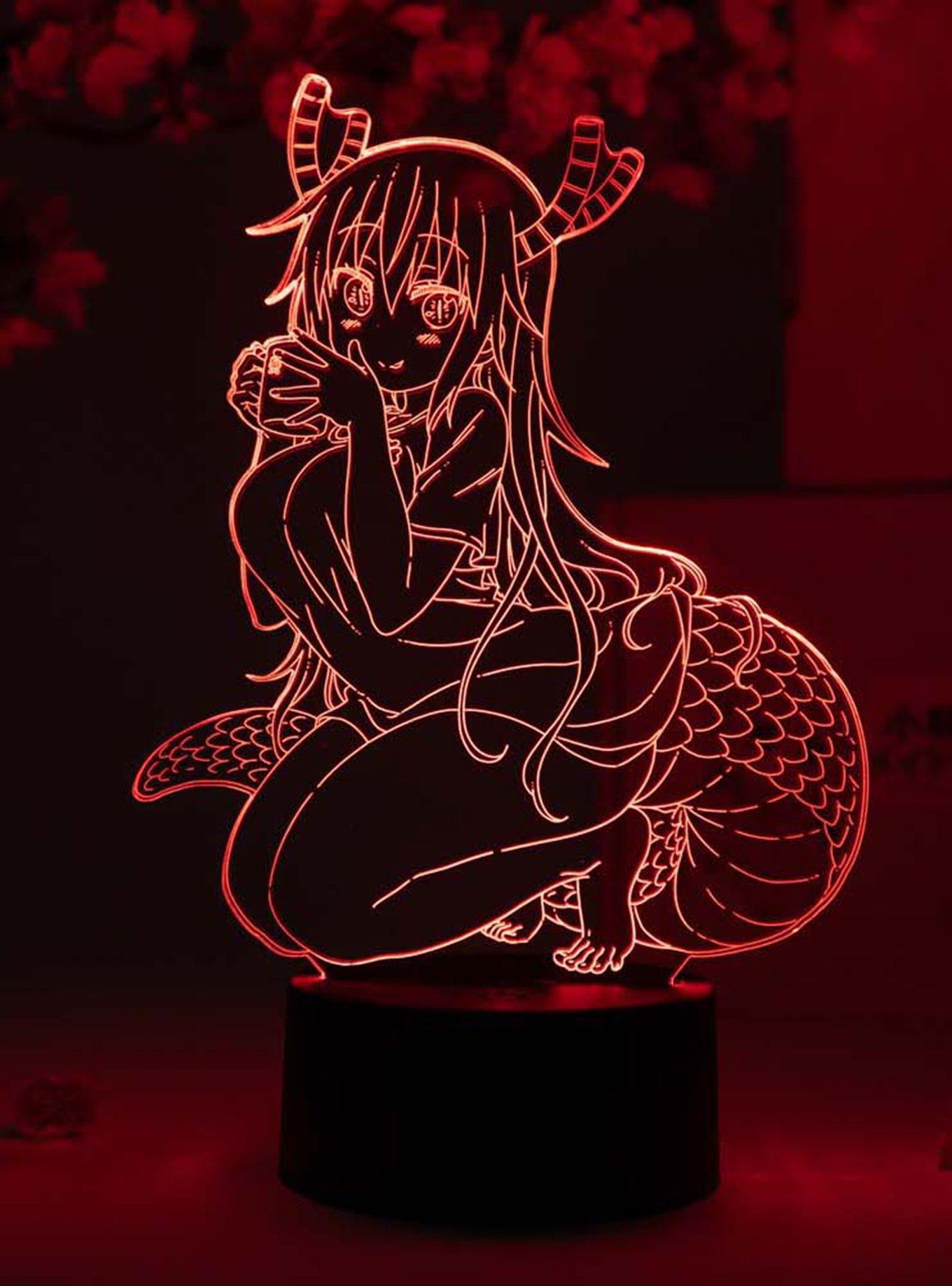 Otaku Lamps Miss Kobayashi's Dragon Maid Tohru Sitting, , alternate