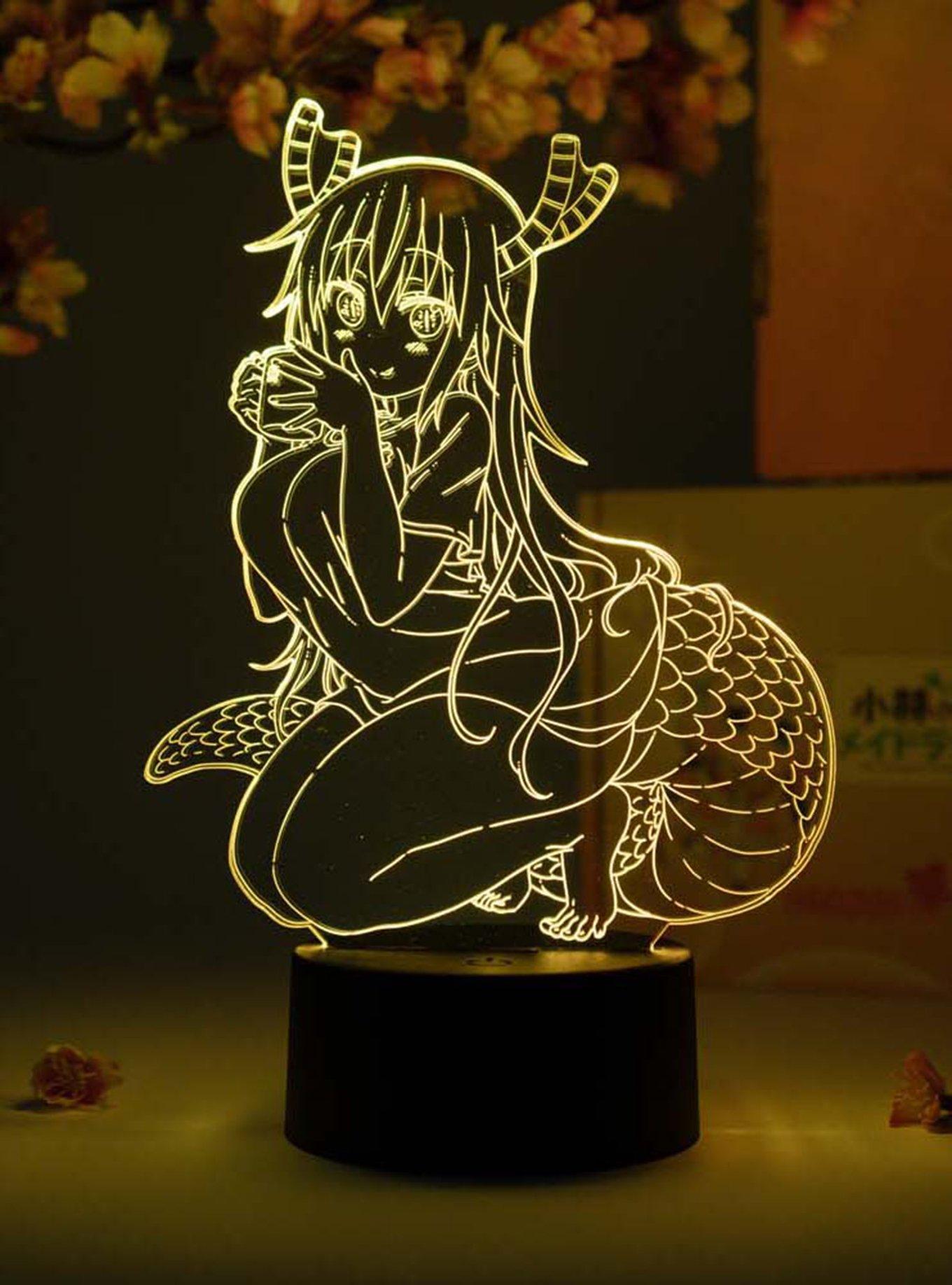 Otaku Lamps Miss Kobayashi's Dragon Maid Tohru Sitting, , alternate