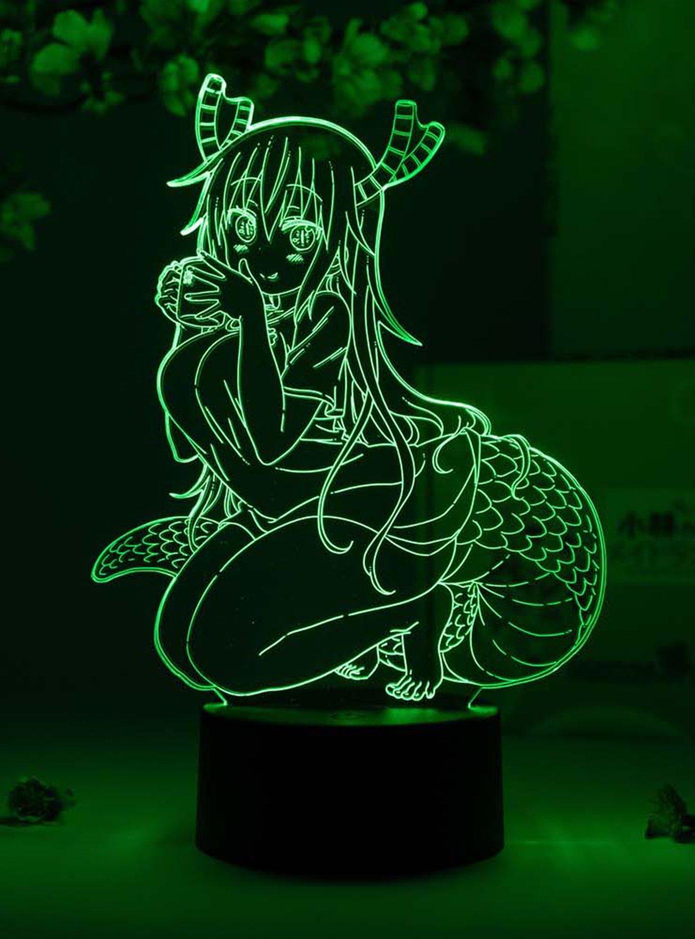 Otaku Lamps Miss Kobayashi's Dragon Maid Tohru Sitting, , alternate